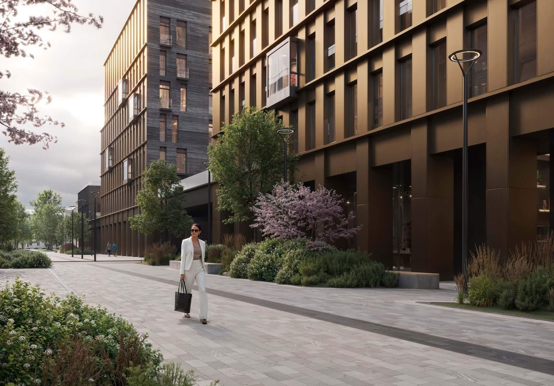 Началось строительство жилого квартала Pave