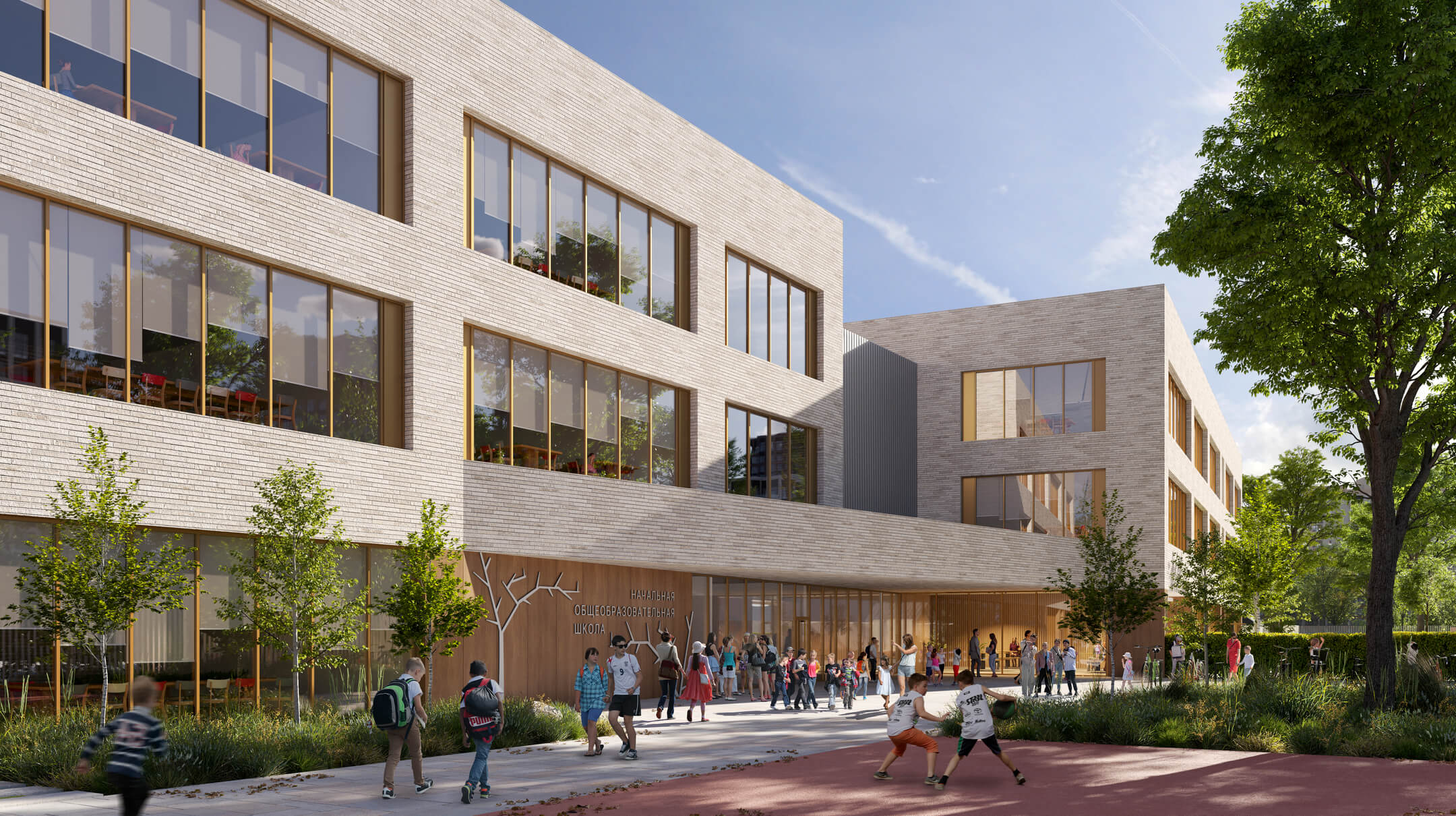 В ЖК Portland построят школу с классами-трансформерами