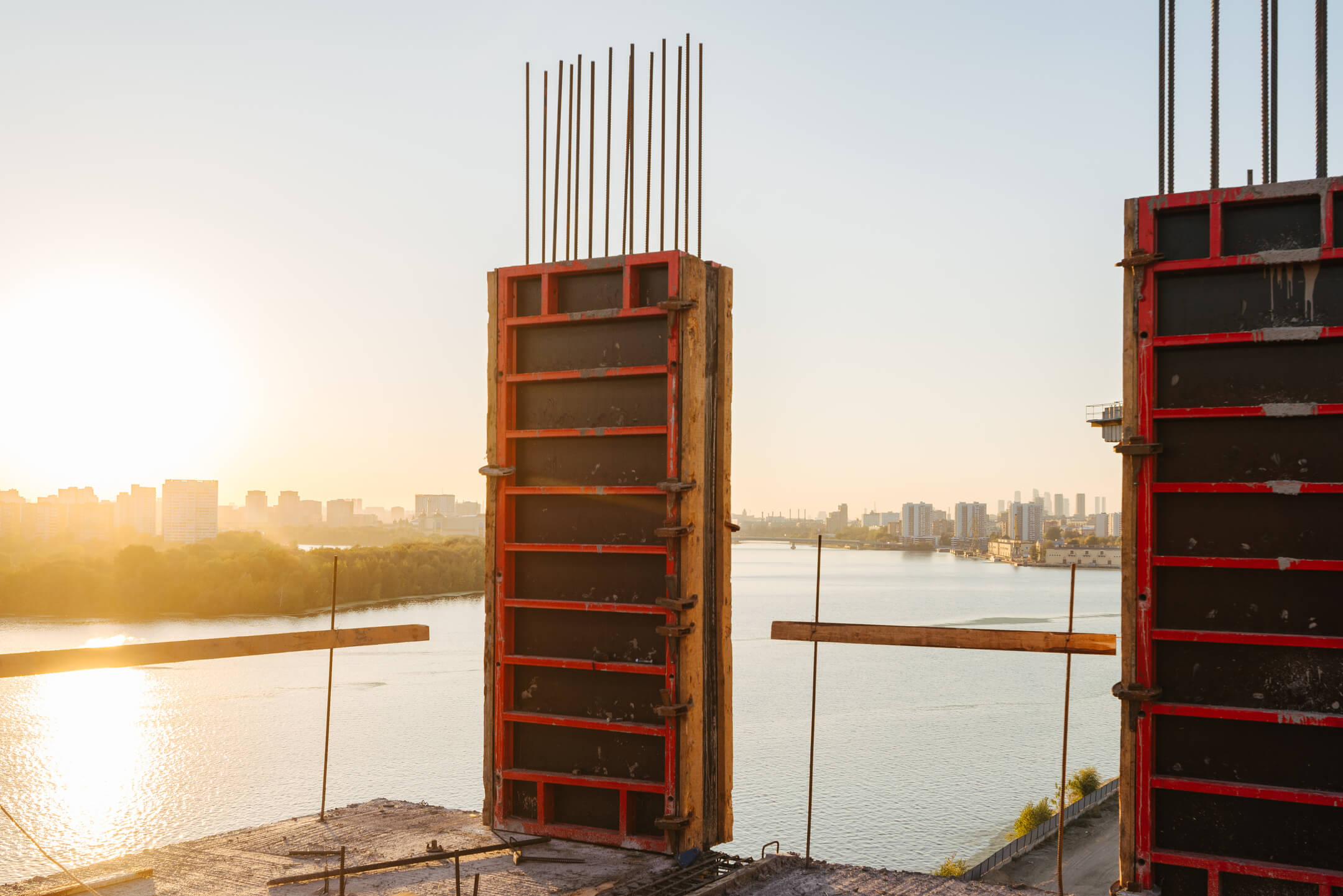 прогресс строительства