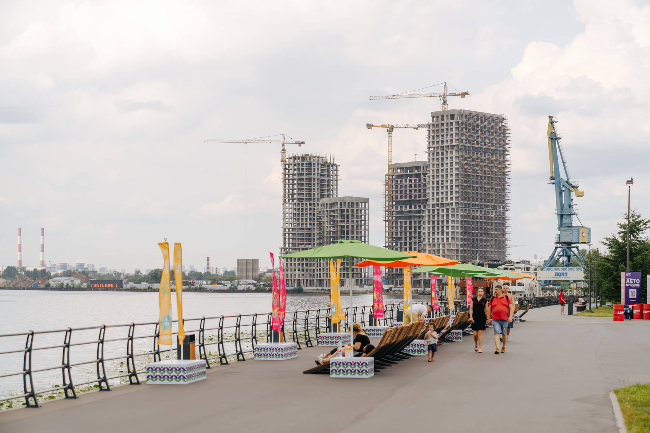 прогресс строительства