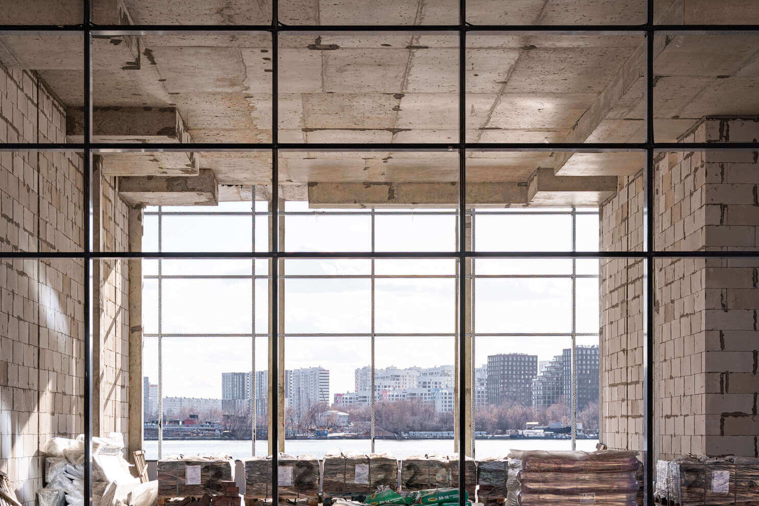 прогресс строительства