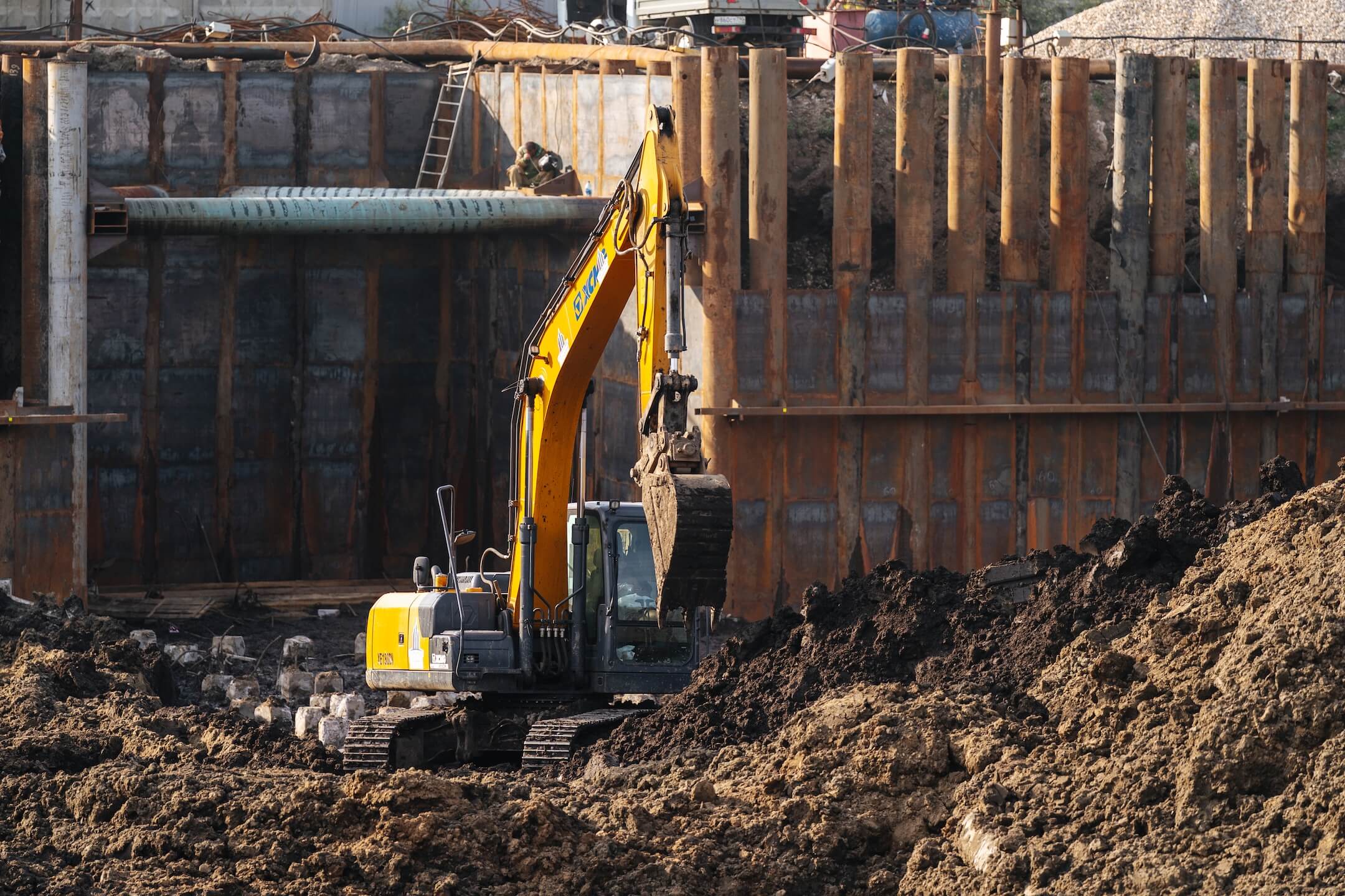 прогресс строительства