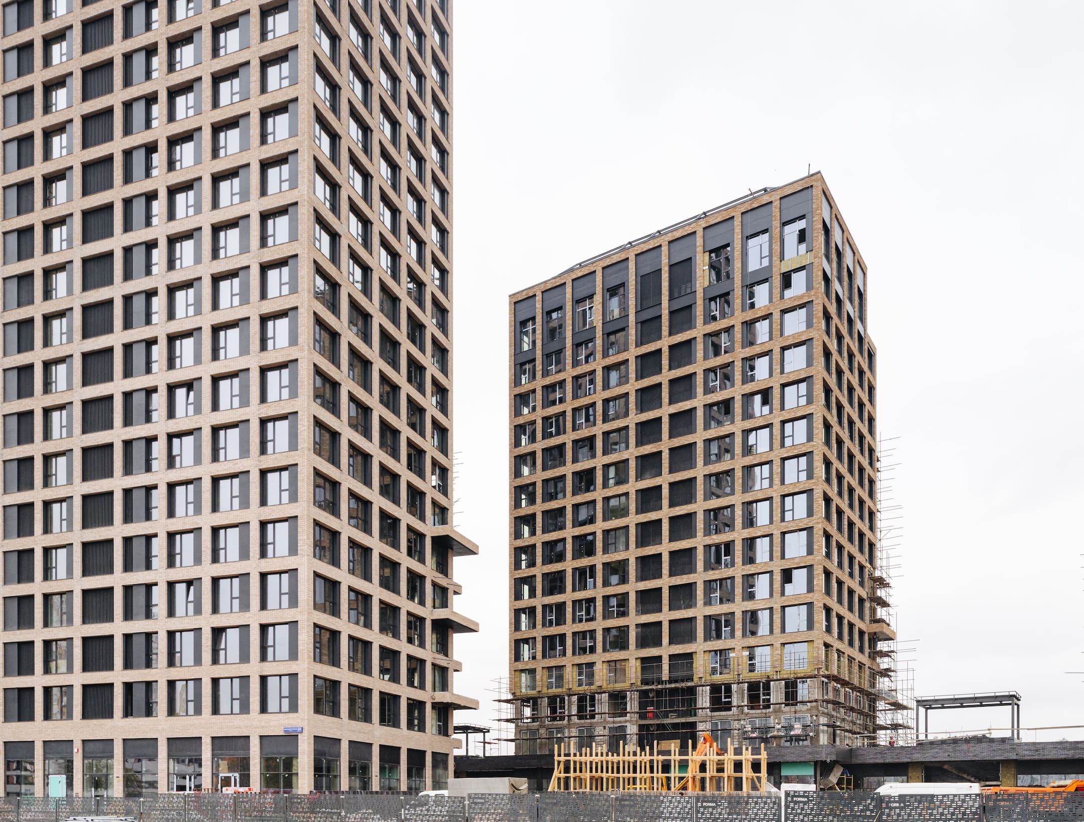 прогресс строительства