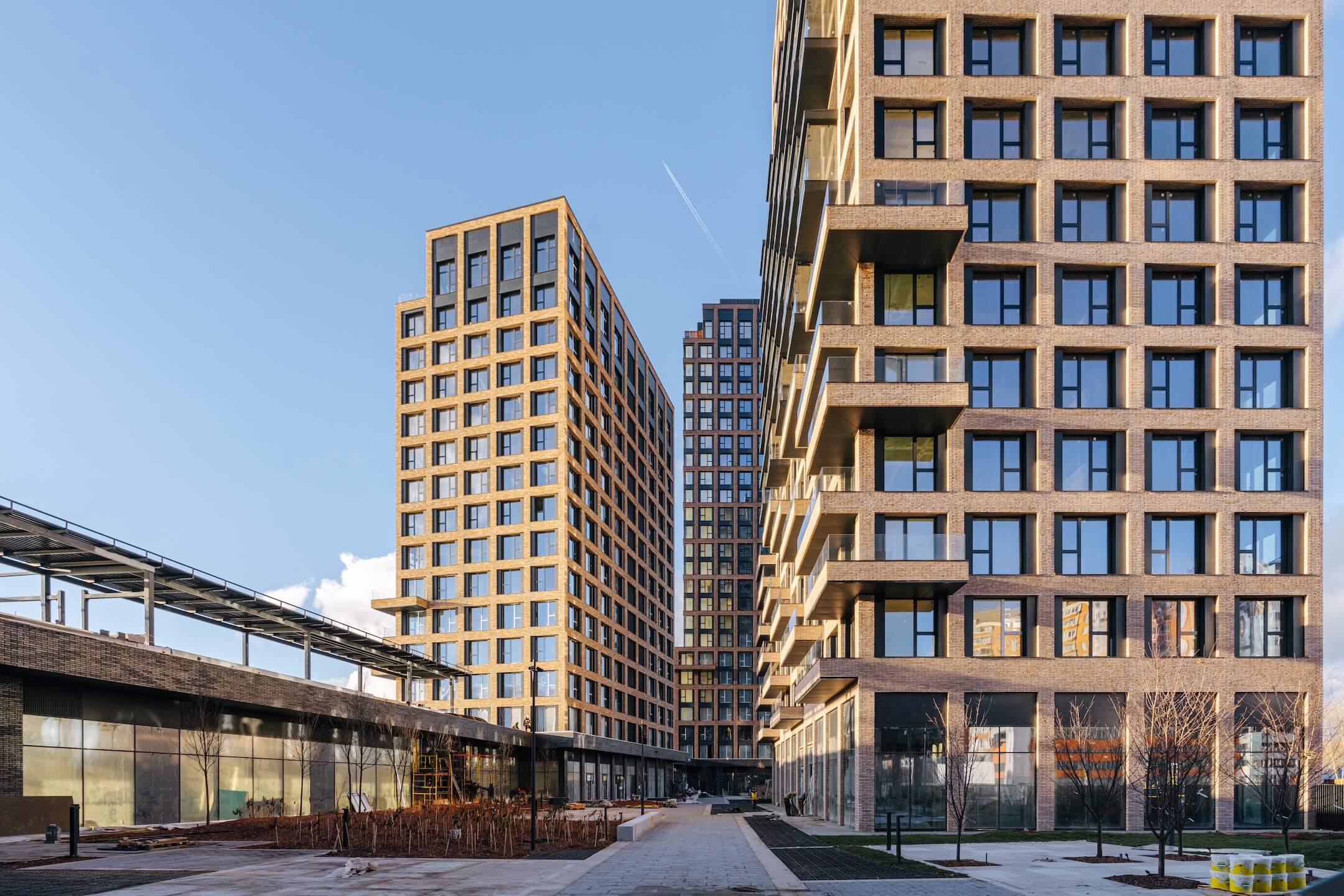 прогресс строительства