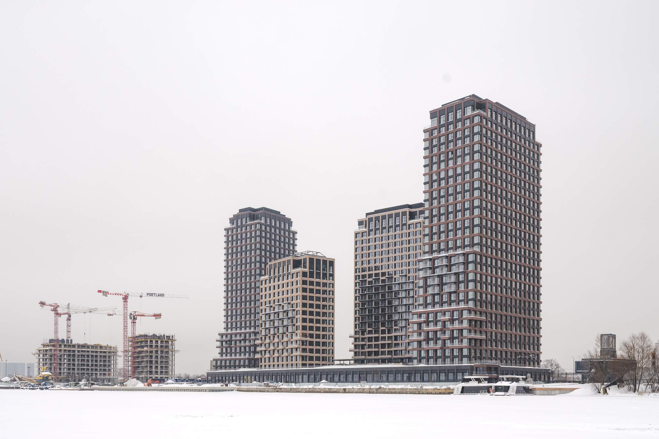 прогресс строительства