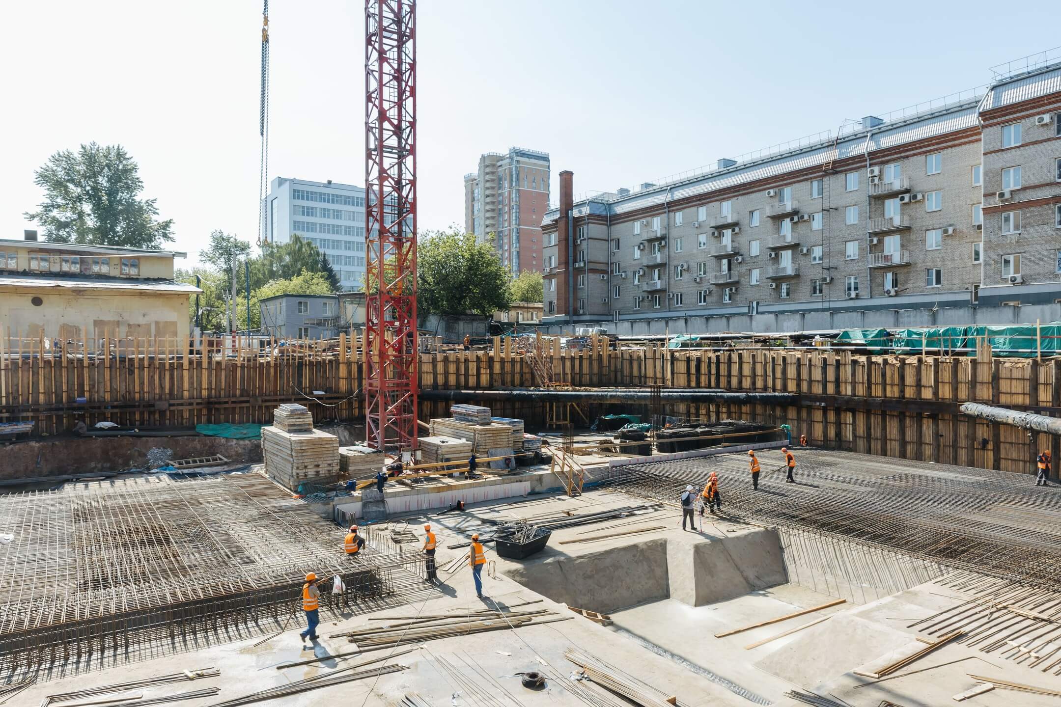 Ход строительства SOUL