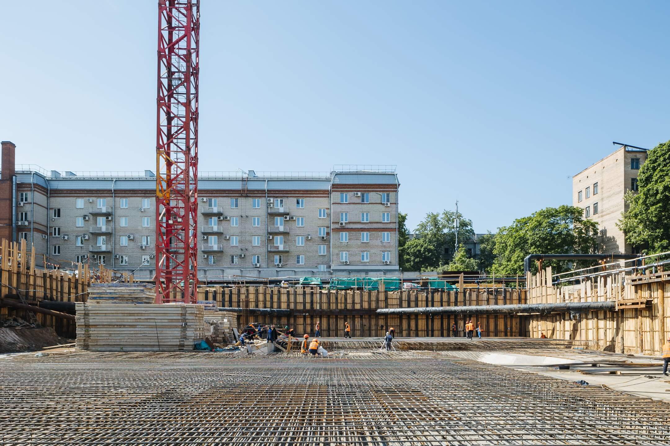 Ход строительства SOUL