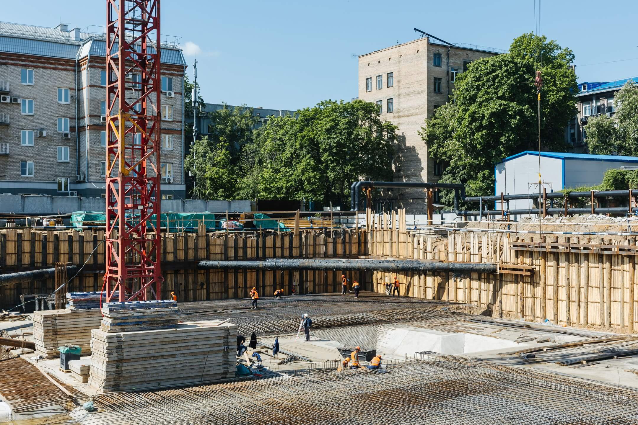 Ход строительства SOUL