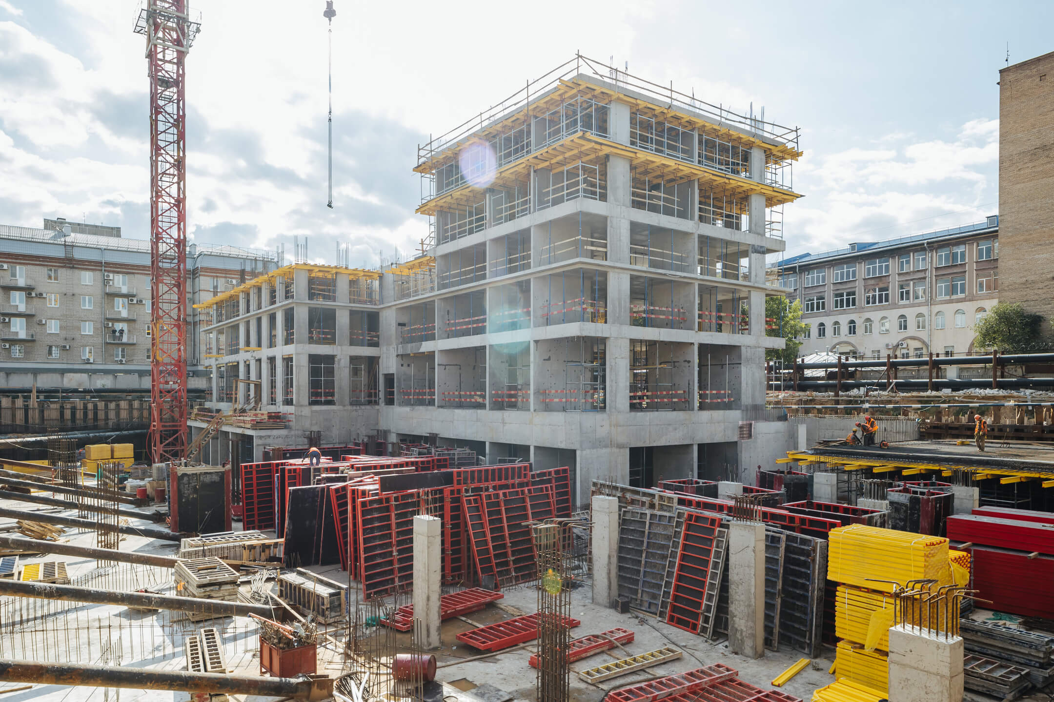 Ход строительства SOUL