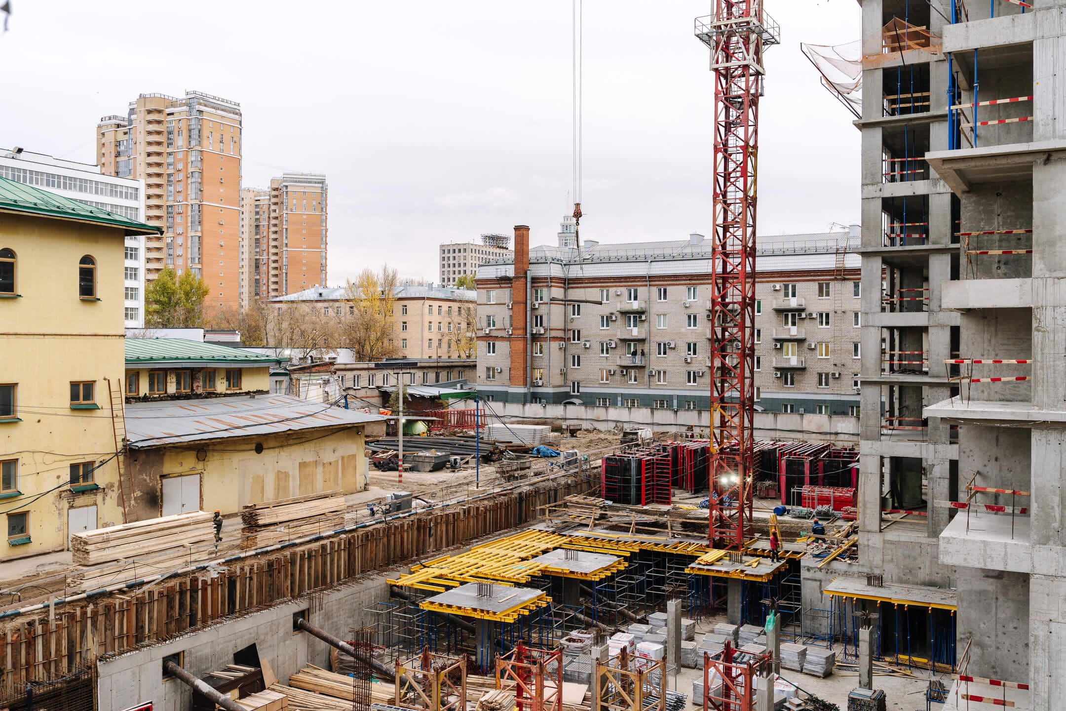 Ход строительства SOUL