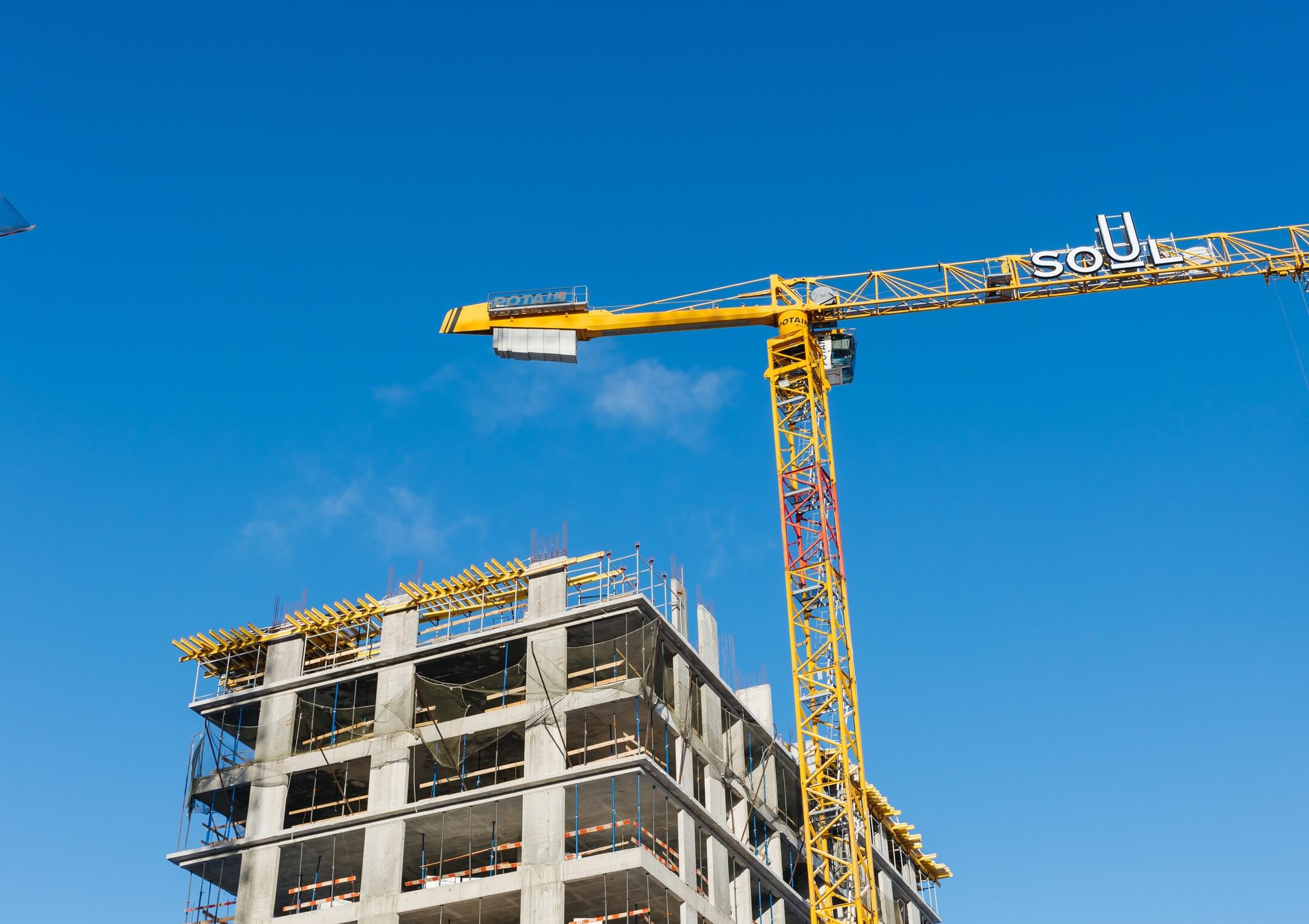 Ход строительства SOUL