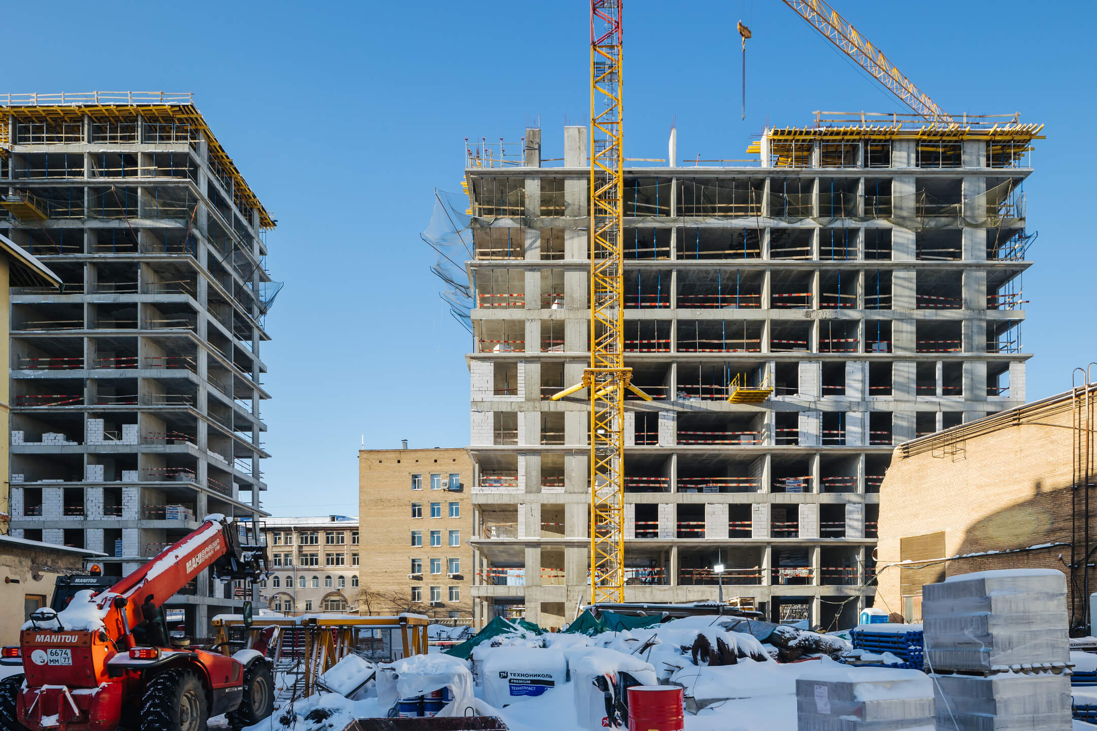 Ход строительства SOUL