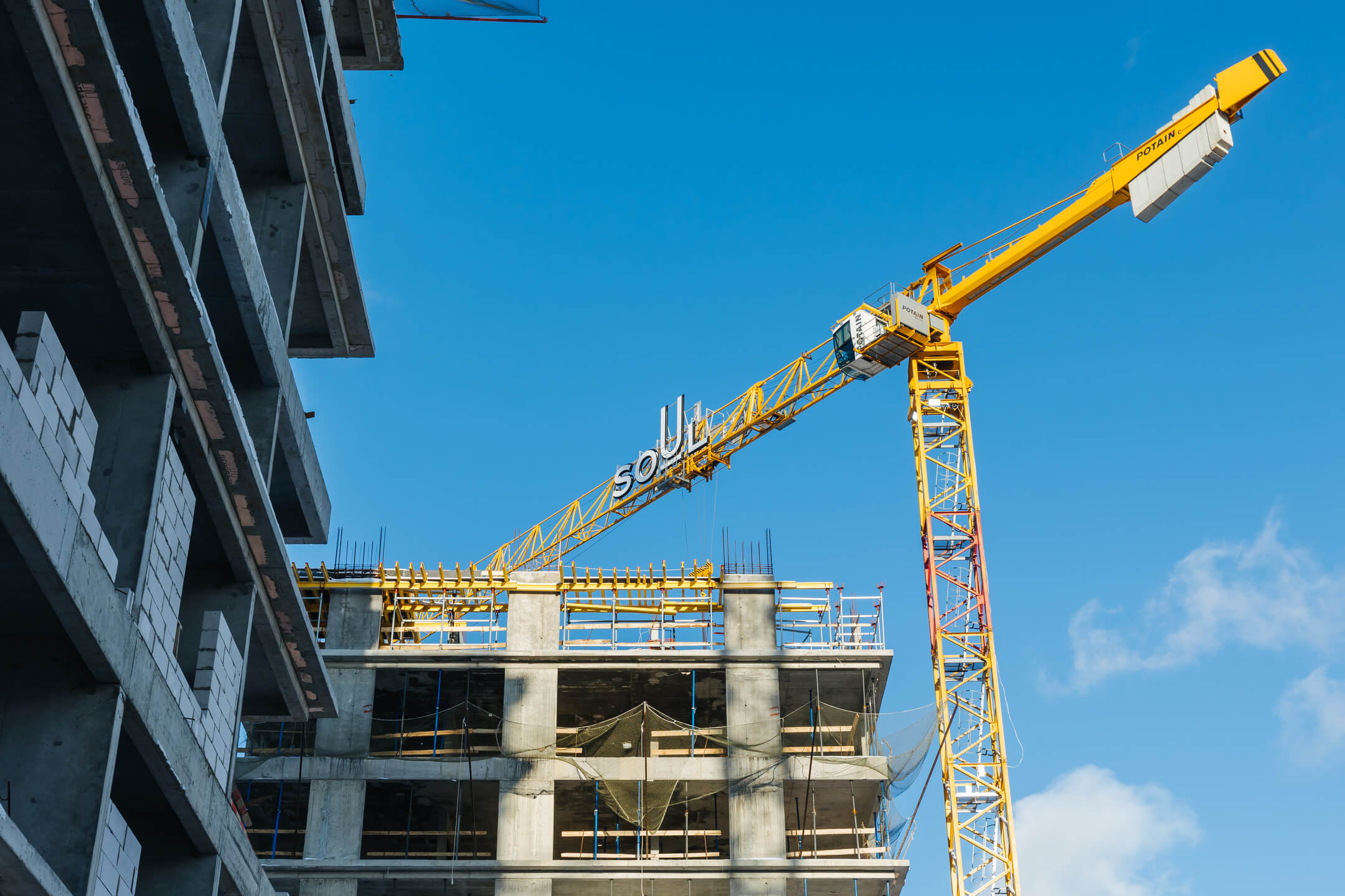 Ход строительства SOUL