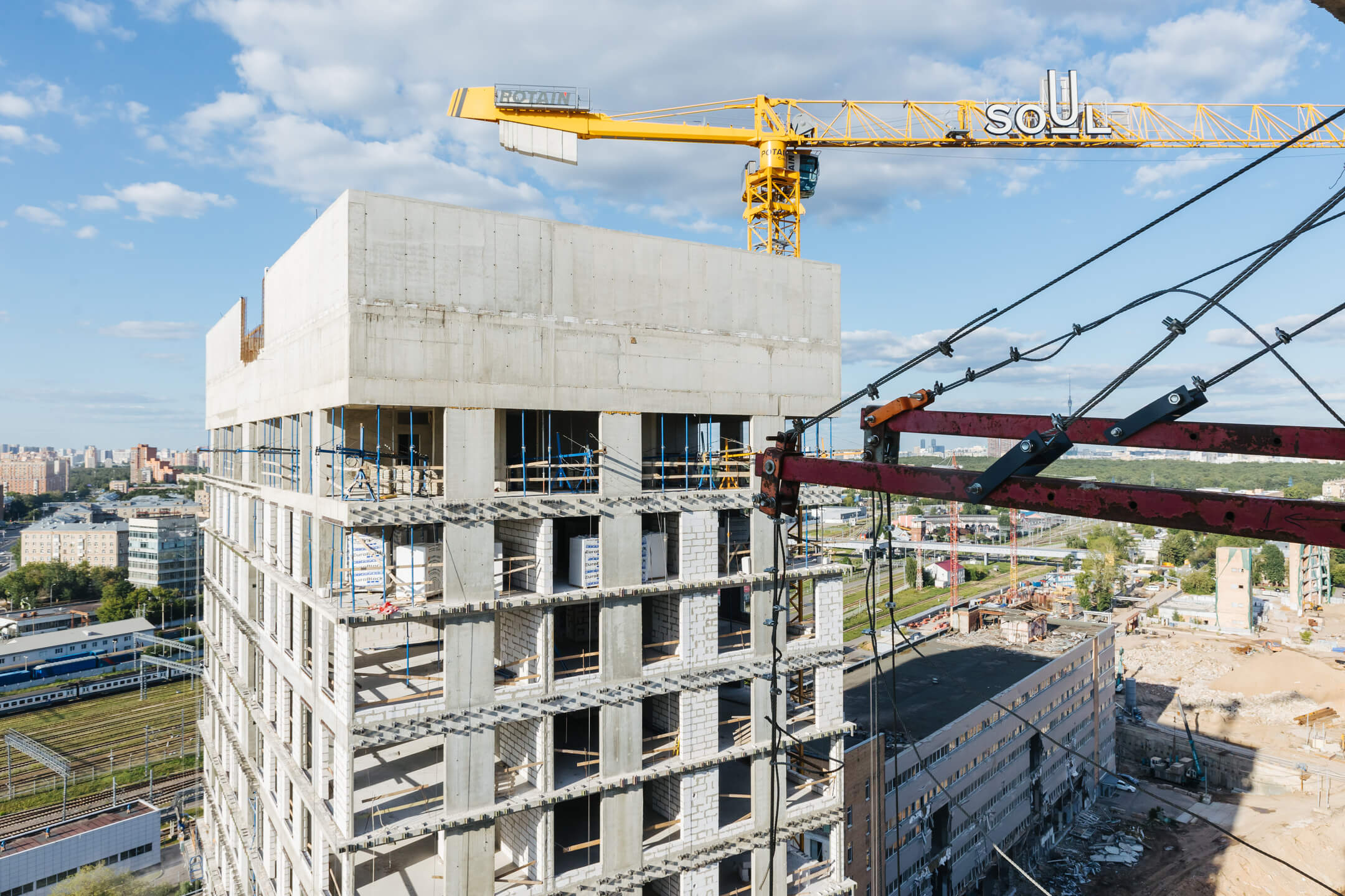 Ход строительства SOUL