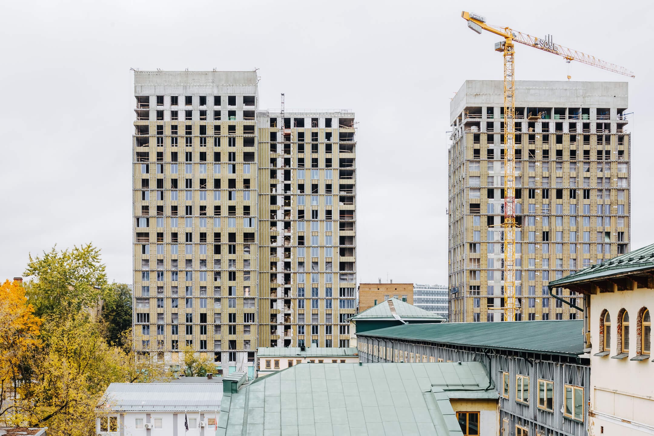 Ход строительства SOUL