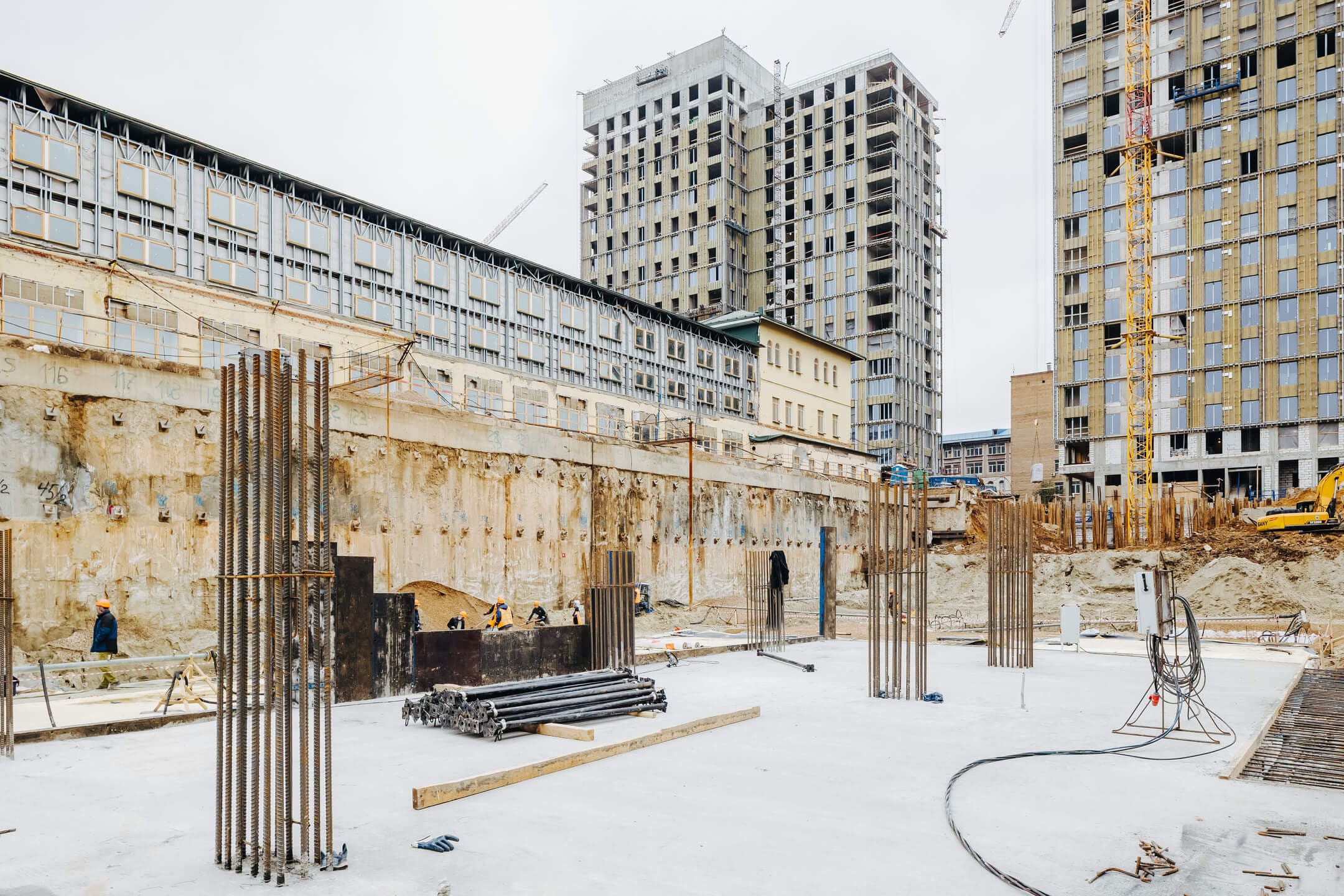 Ход строительства SOUL