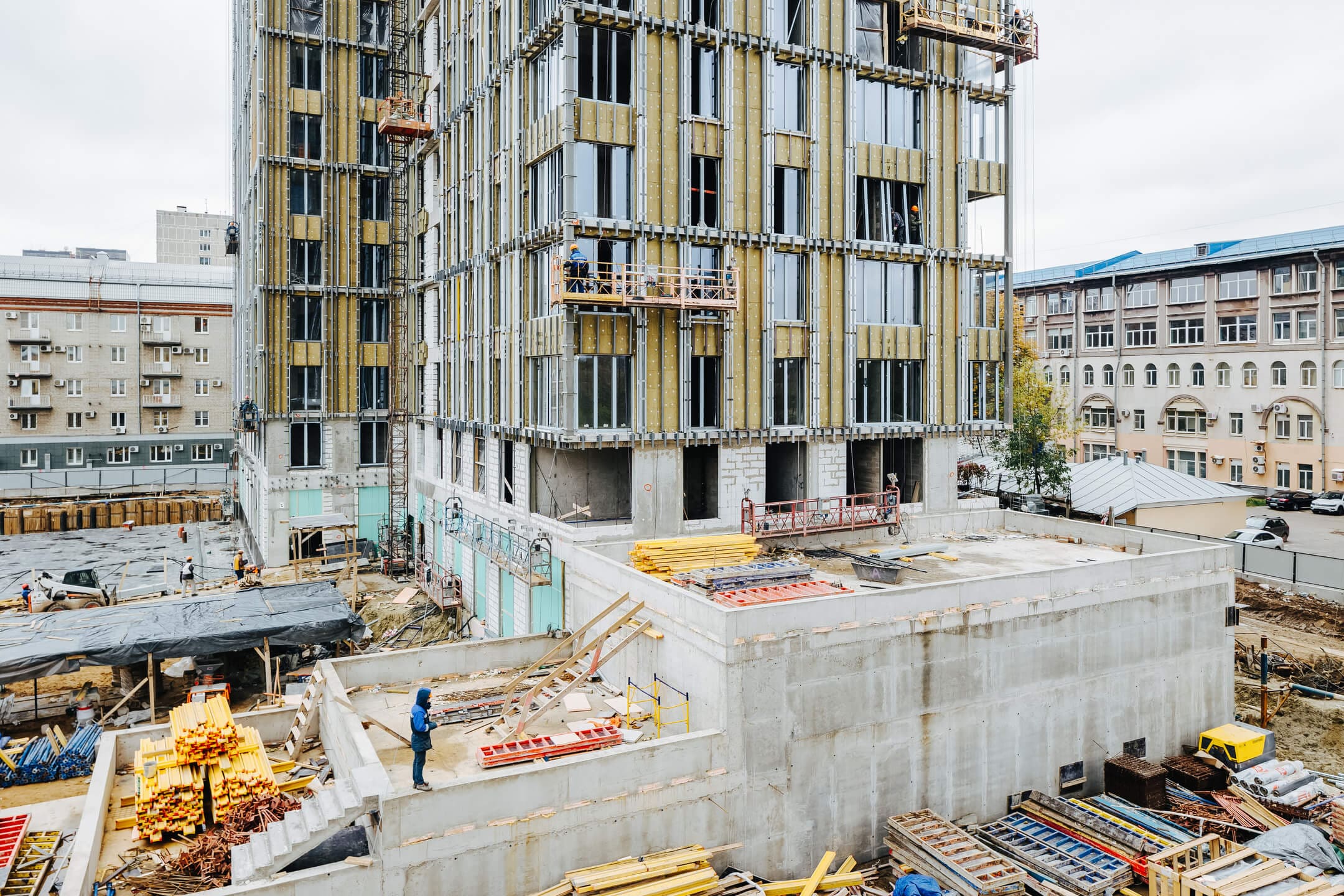 Ход строительства SOUL