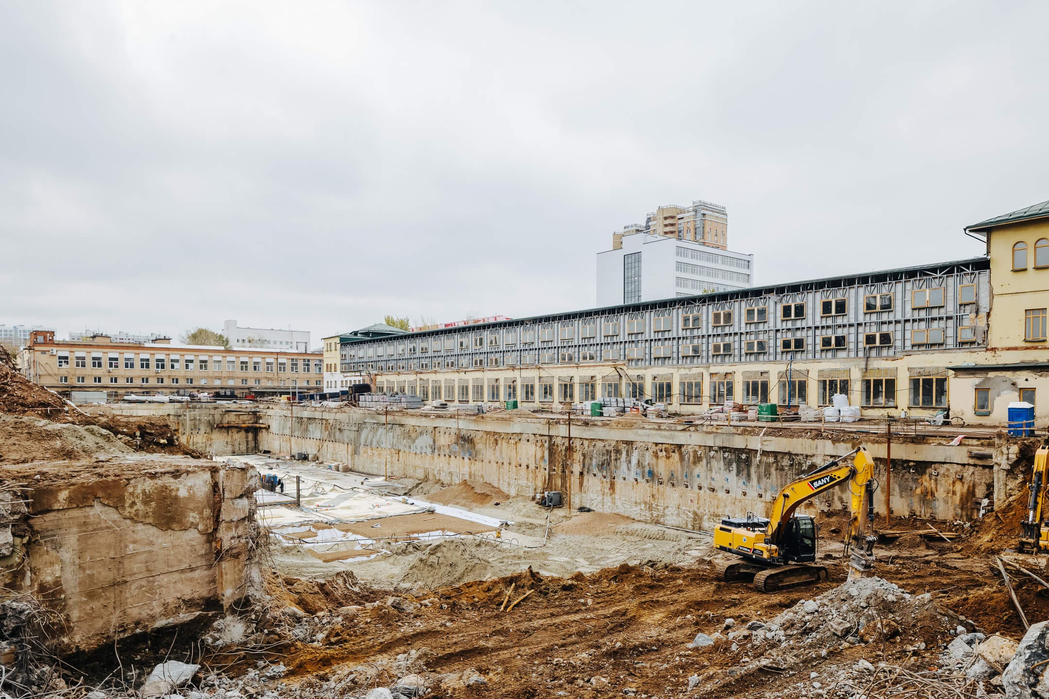 Ход строительства SOUL