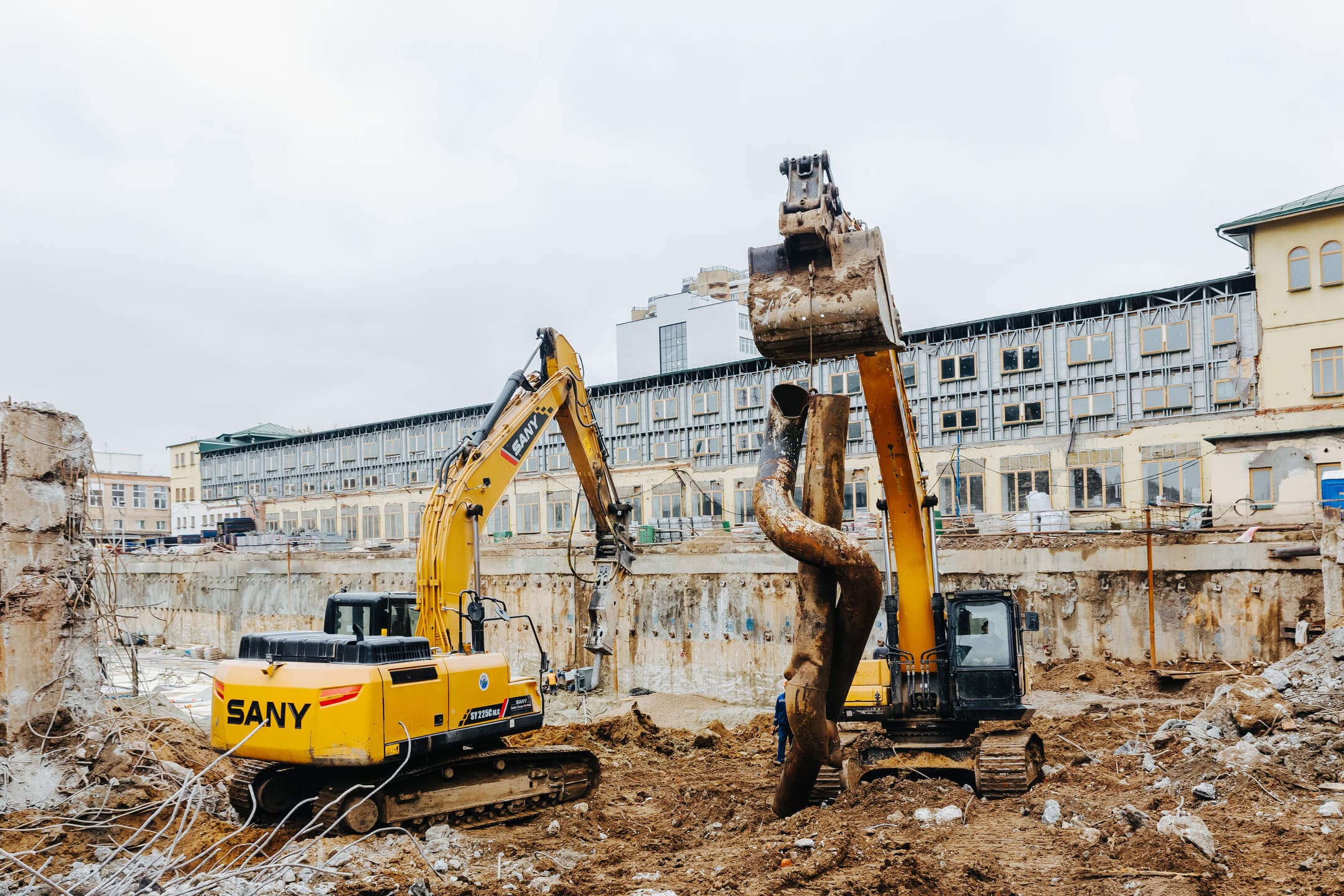 Ход строительства SOUL