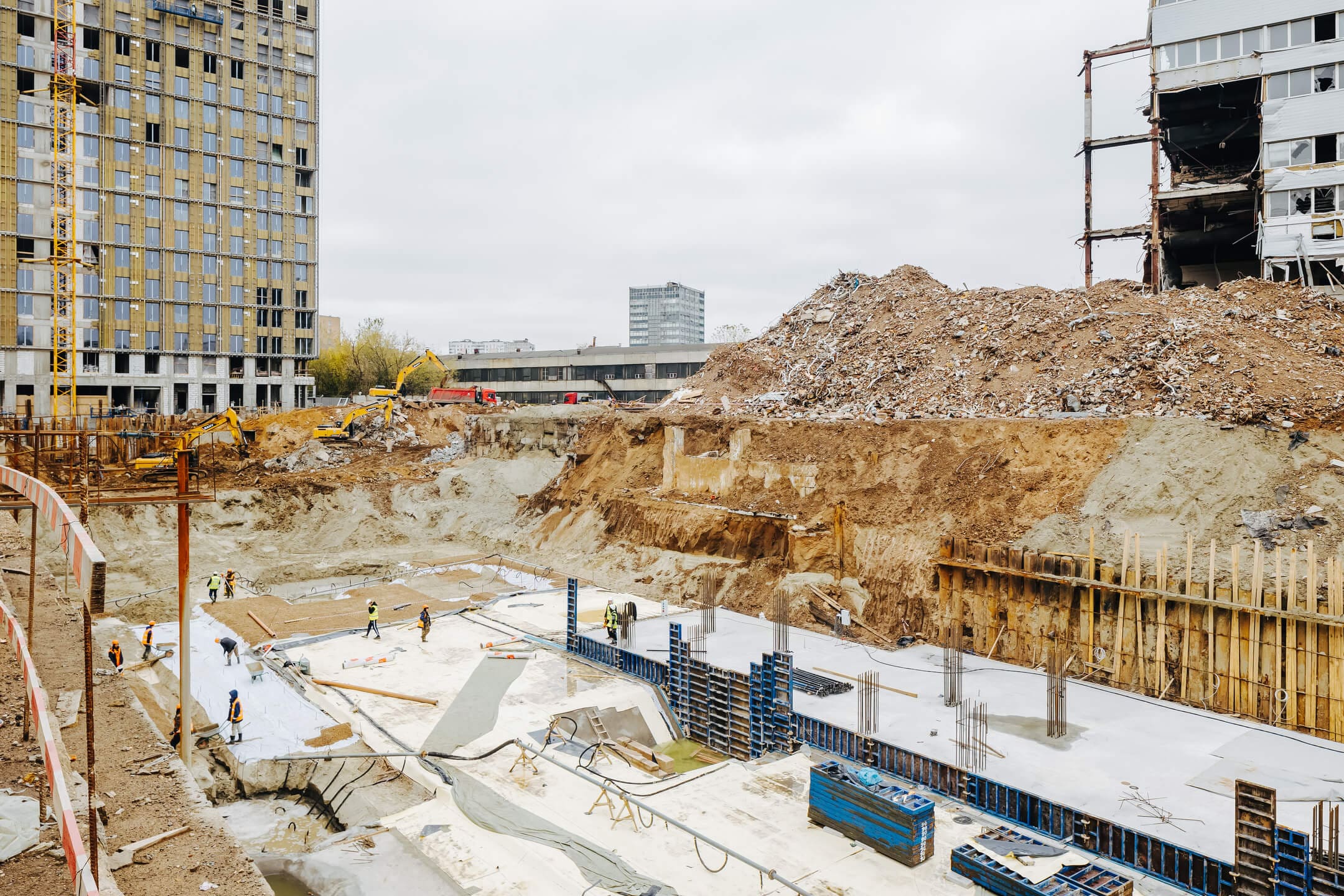 Ход строительства SOUL