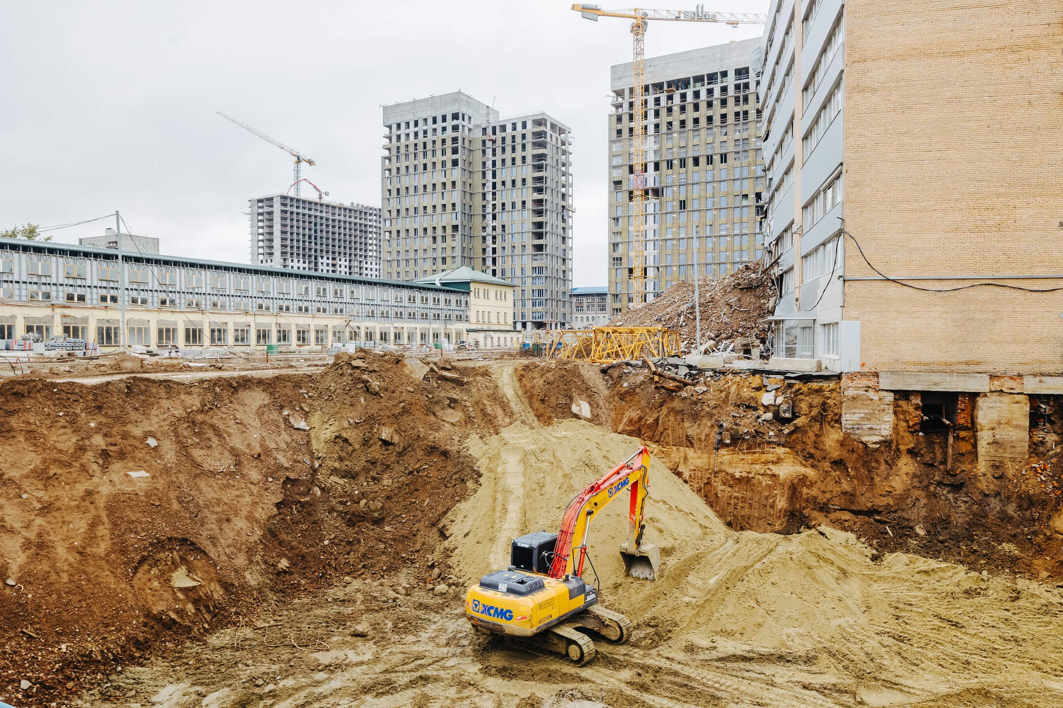 Ход строительства SOUL