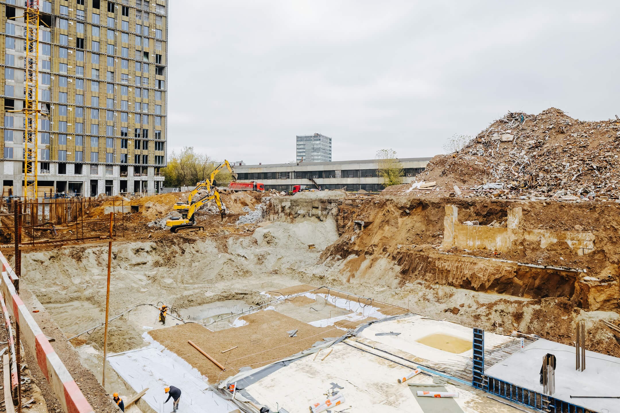 Ход строительства SOUL