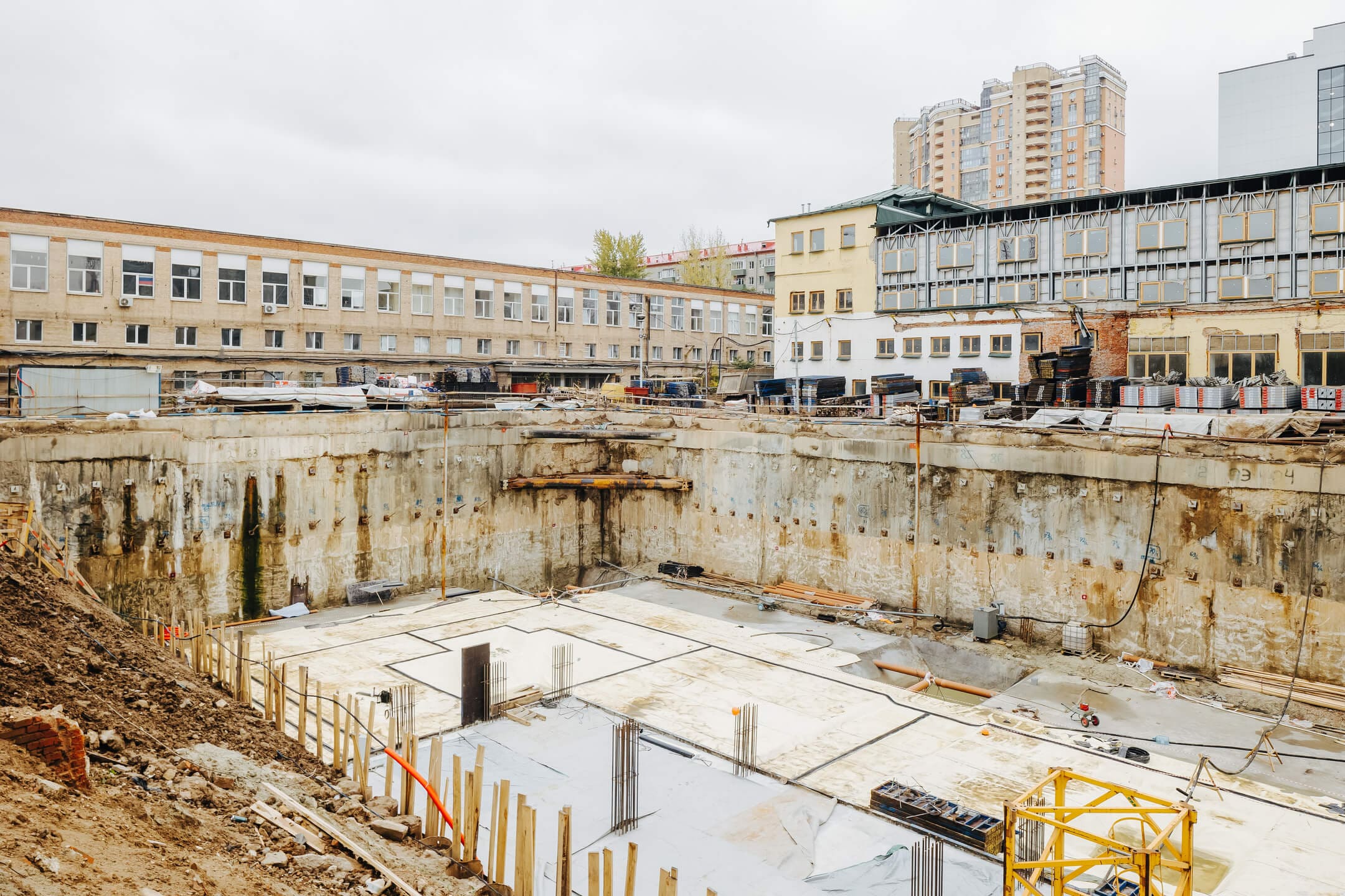 Ход строительства SOUL