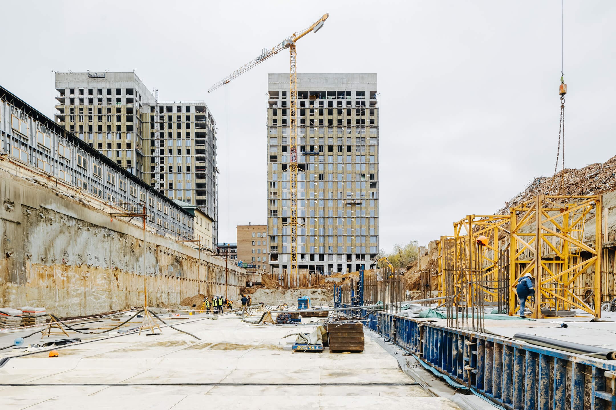 Ход строительства SOUL