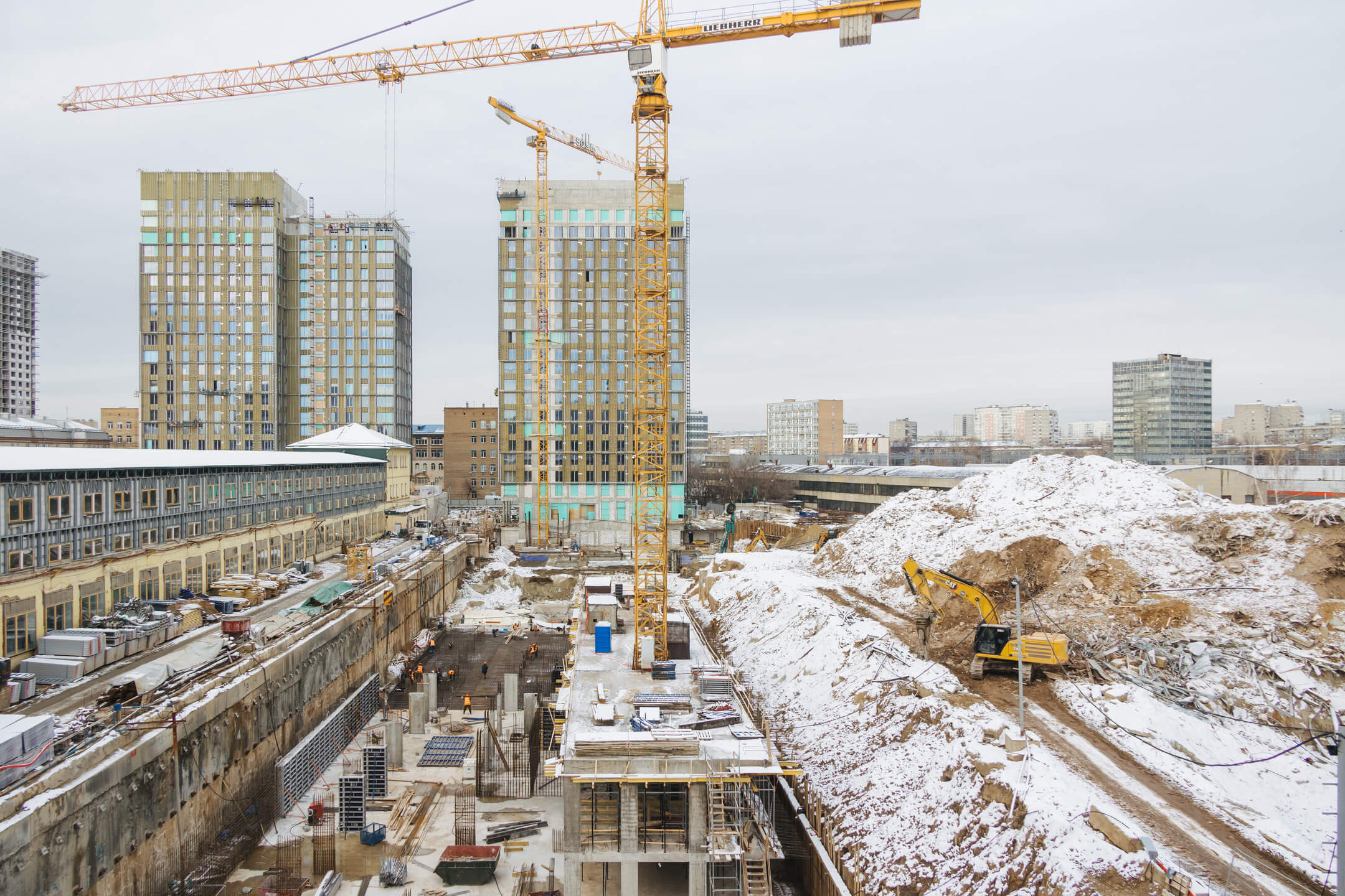 Ход строительства SOUL