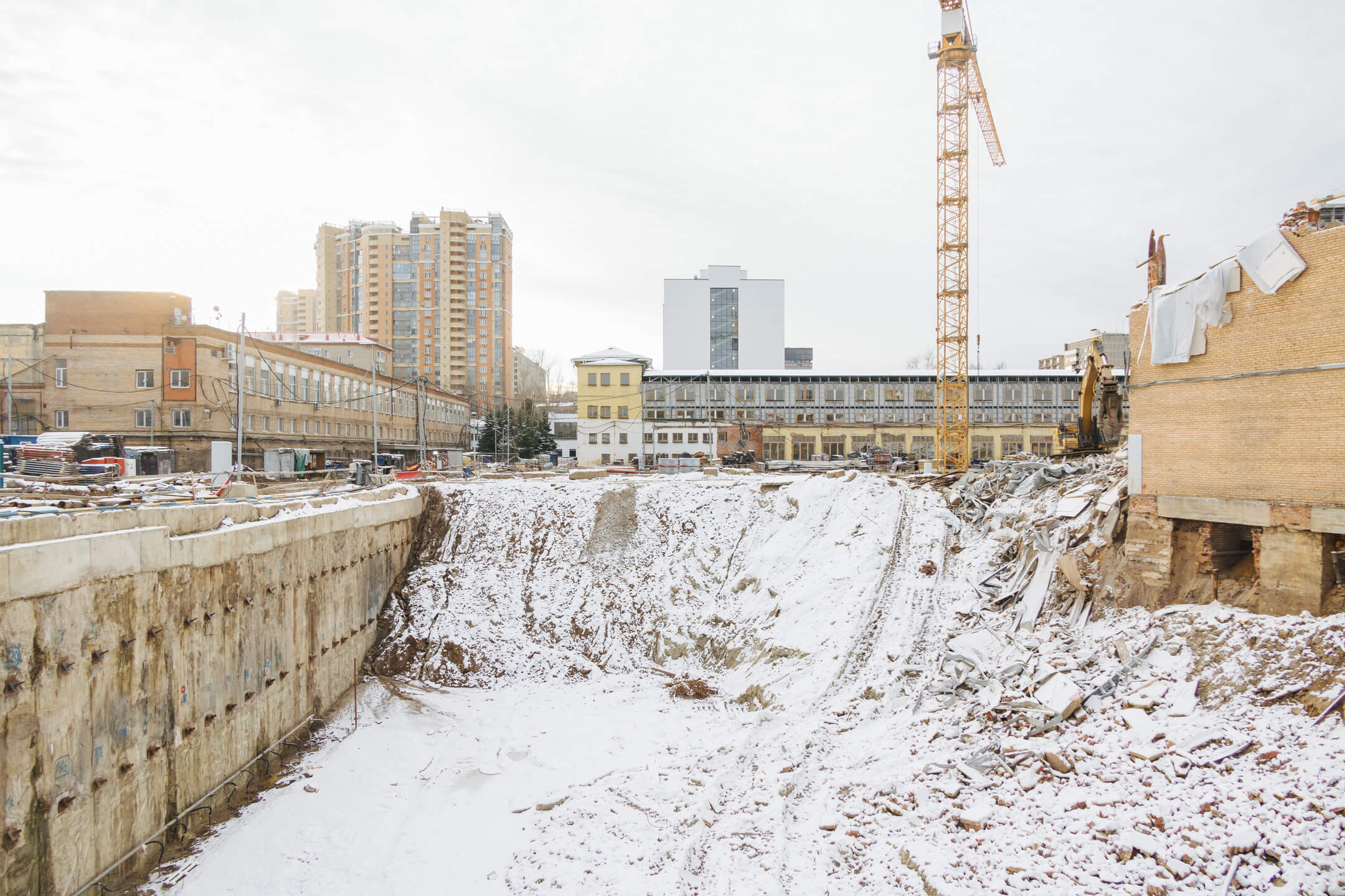 Ход строительства SOUL