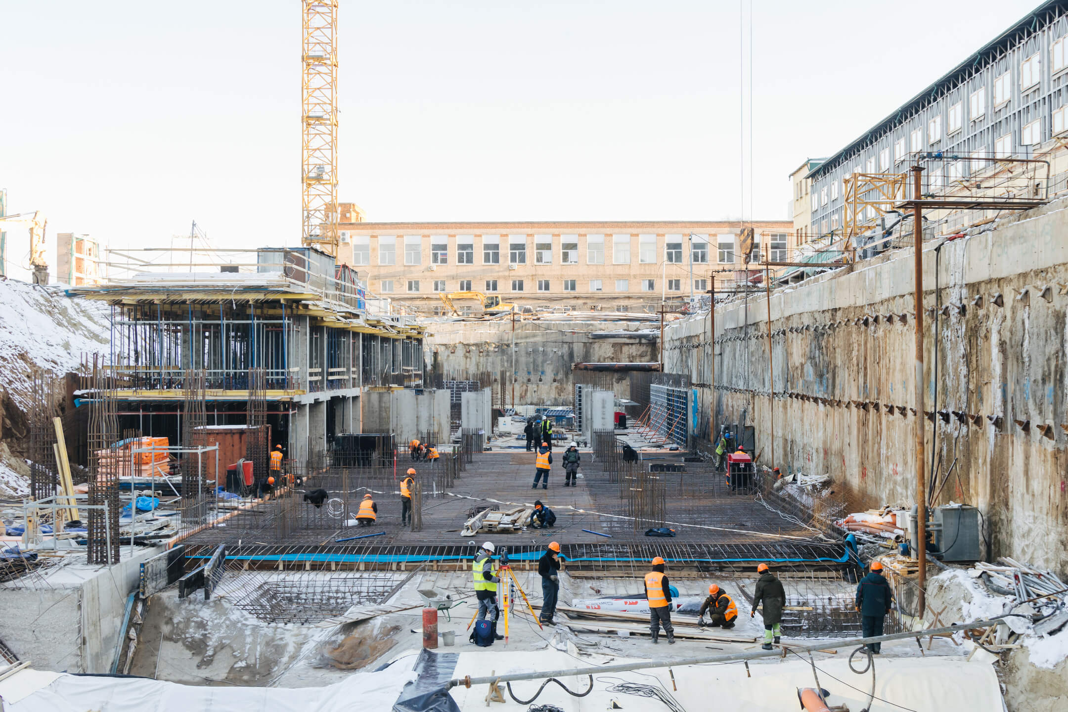 Ход строительства SOUL