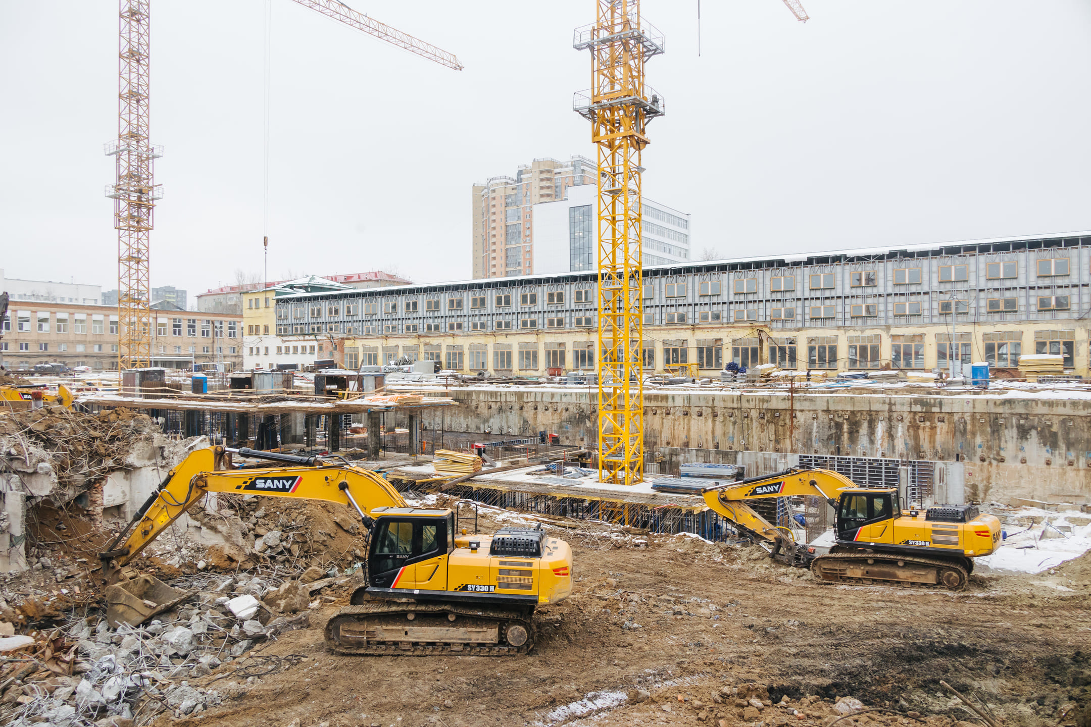 Ход строительства SOUL