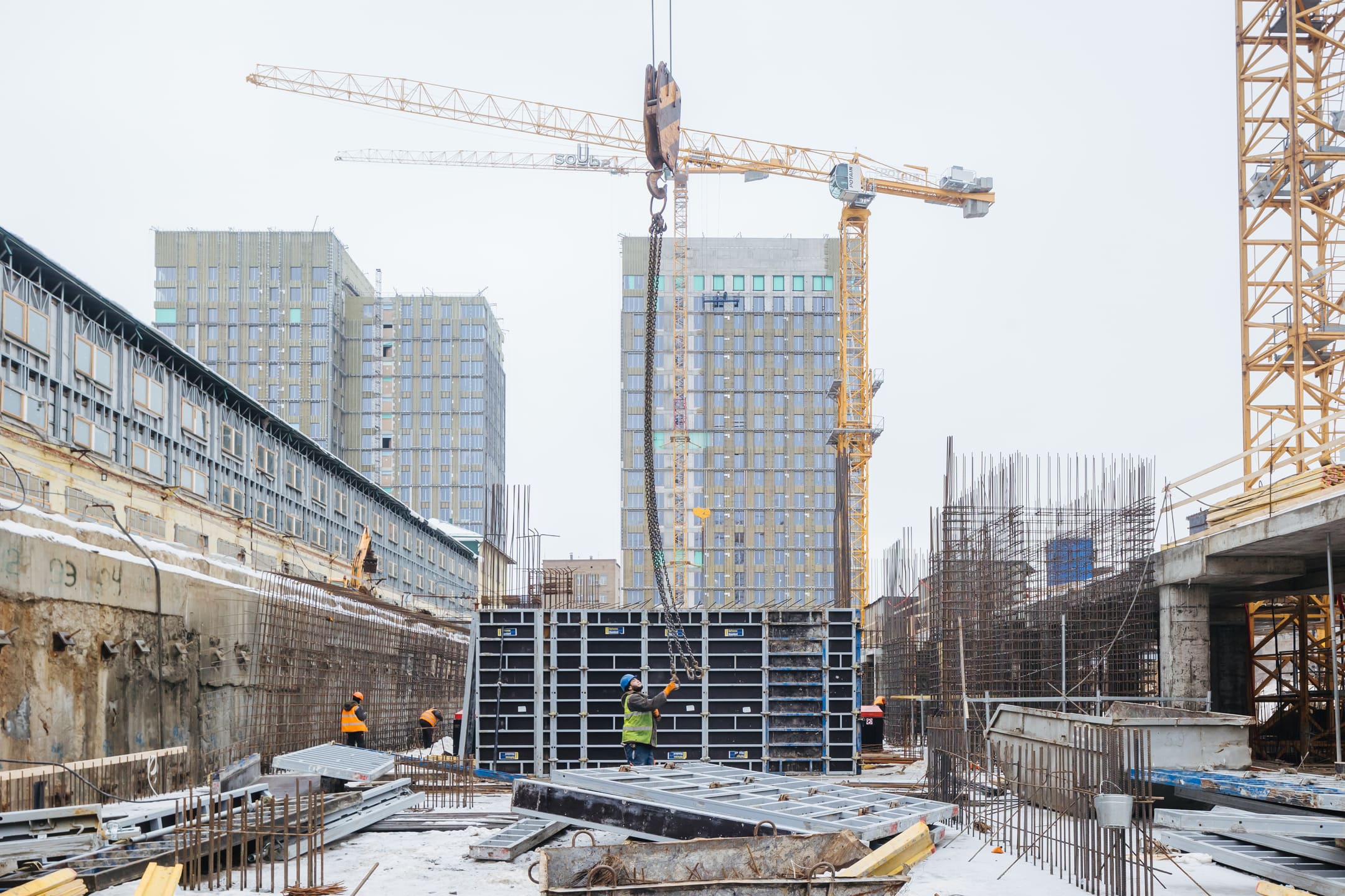 Ход строительства SOUL