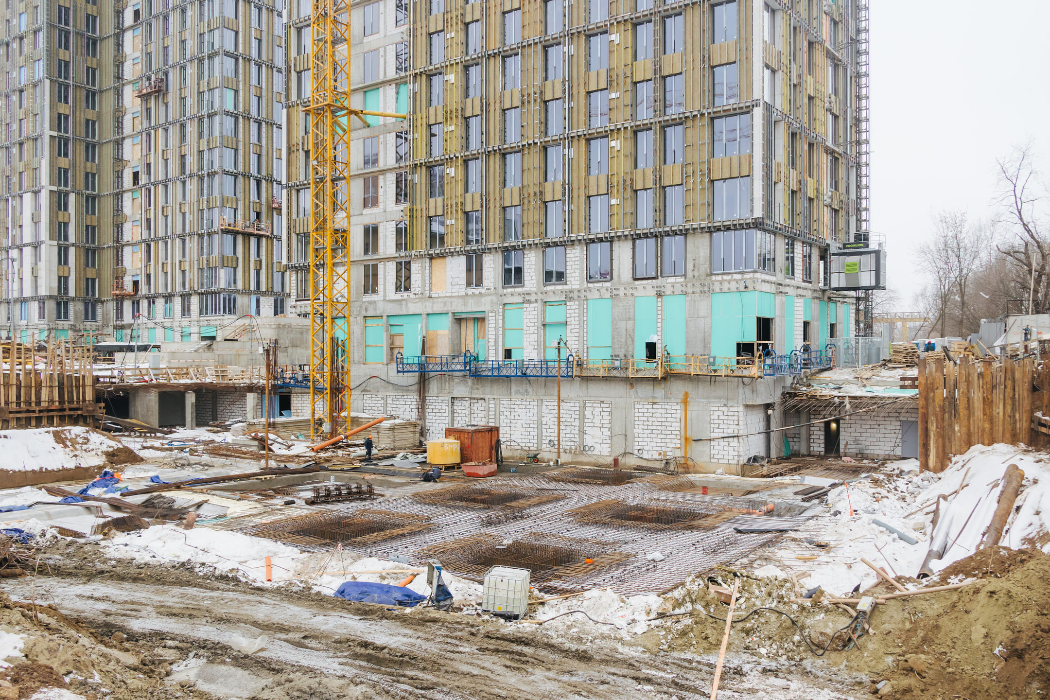 Ход строительства SOUL