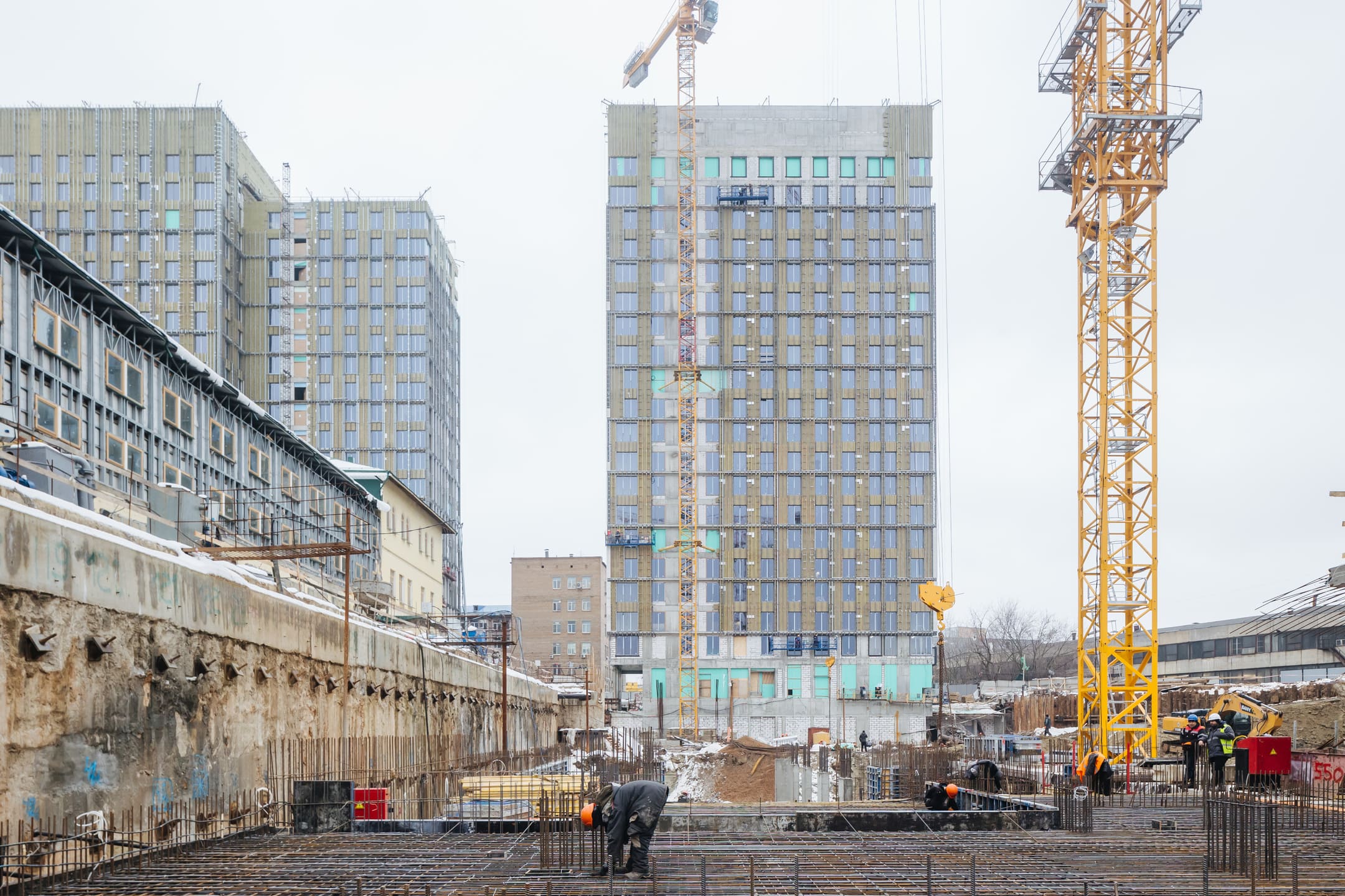 Ход строительства SOUL