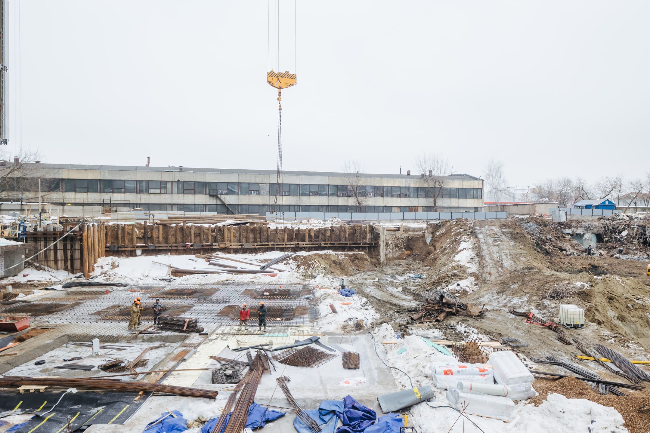 Ход строительства SOUL