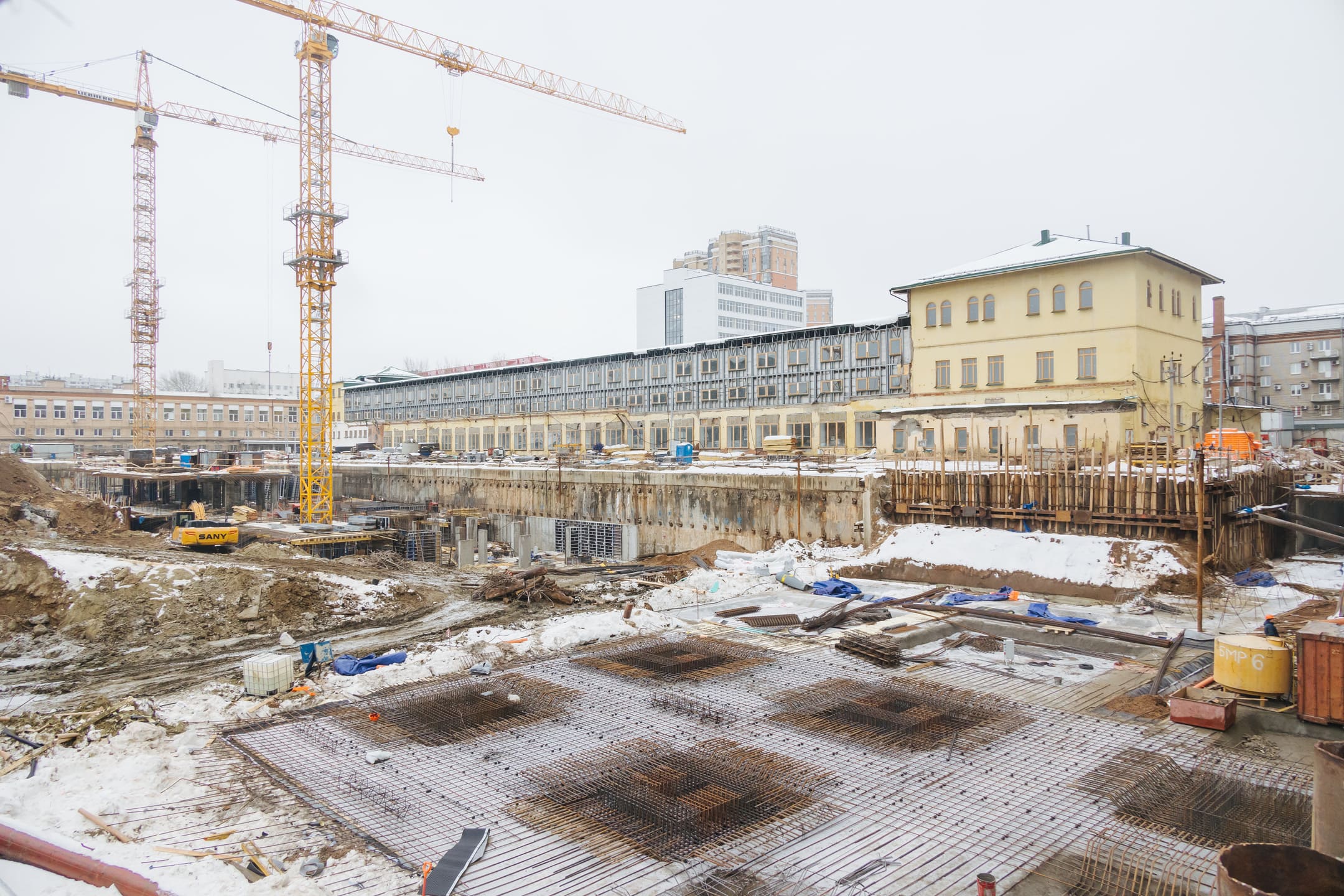 Ход строительства SOUL