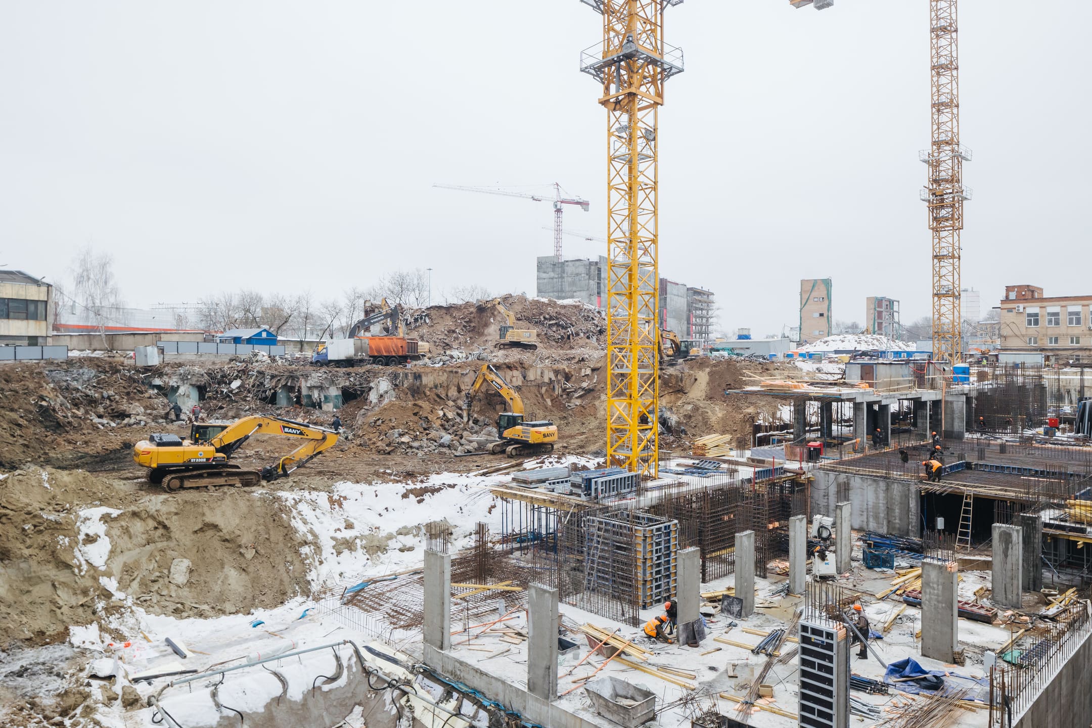 Ход строительства SOUL