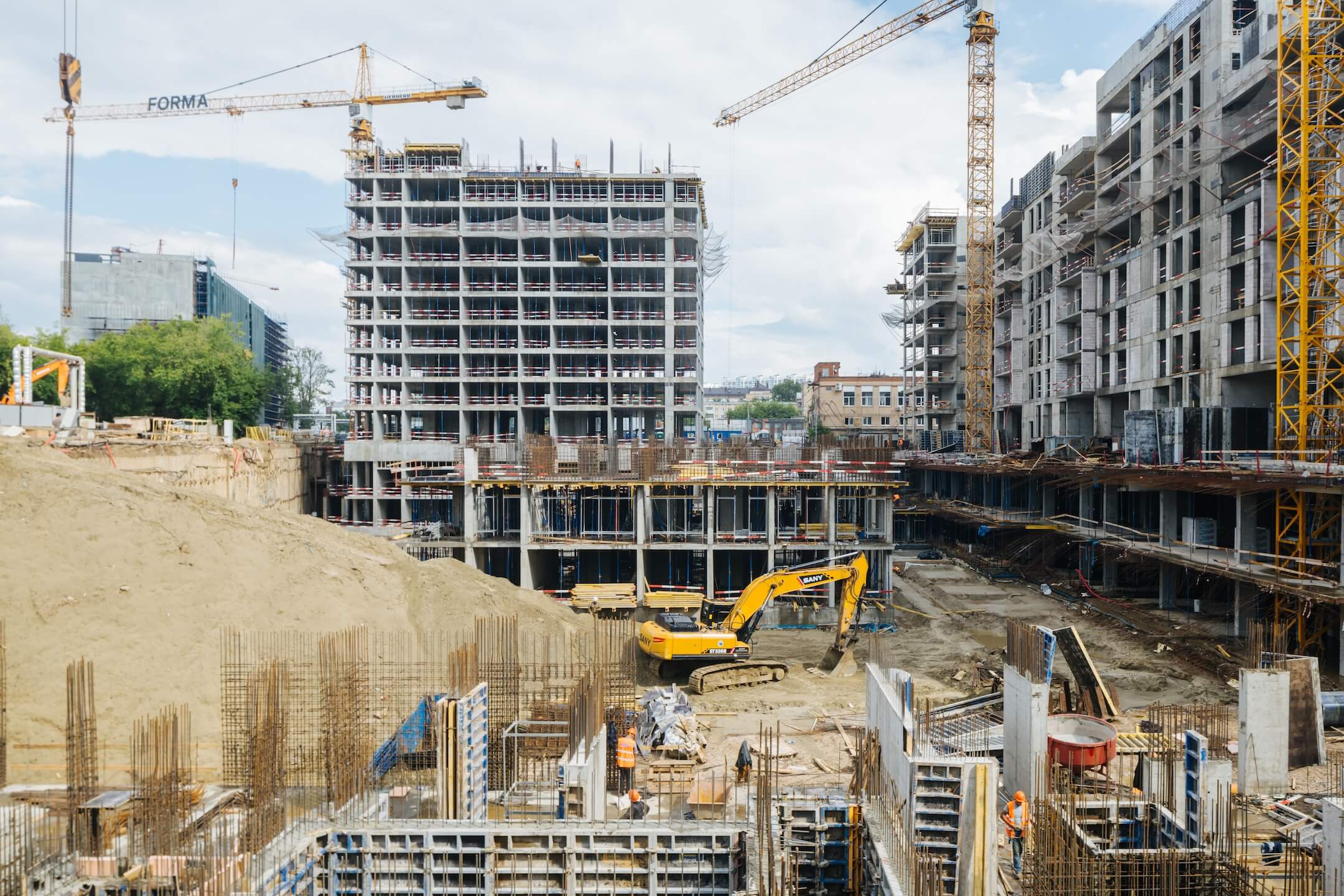 Ход строительства SOUL