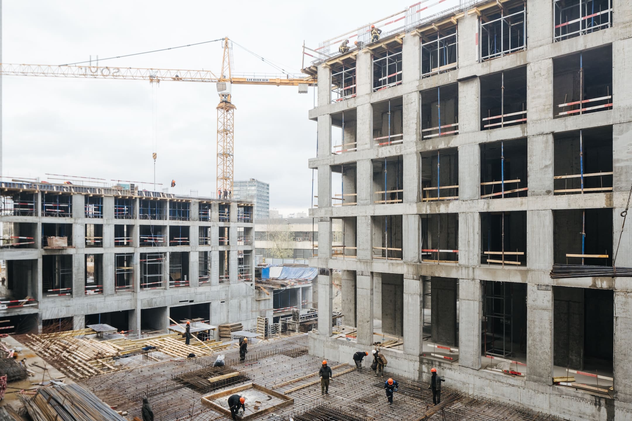 Ход строительства SOUL