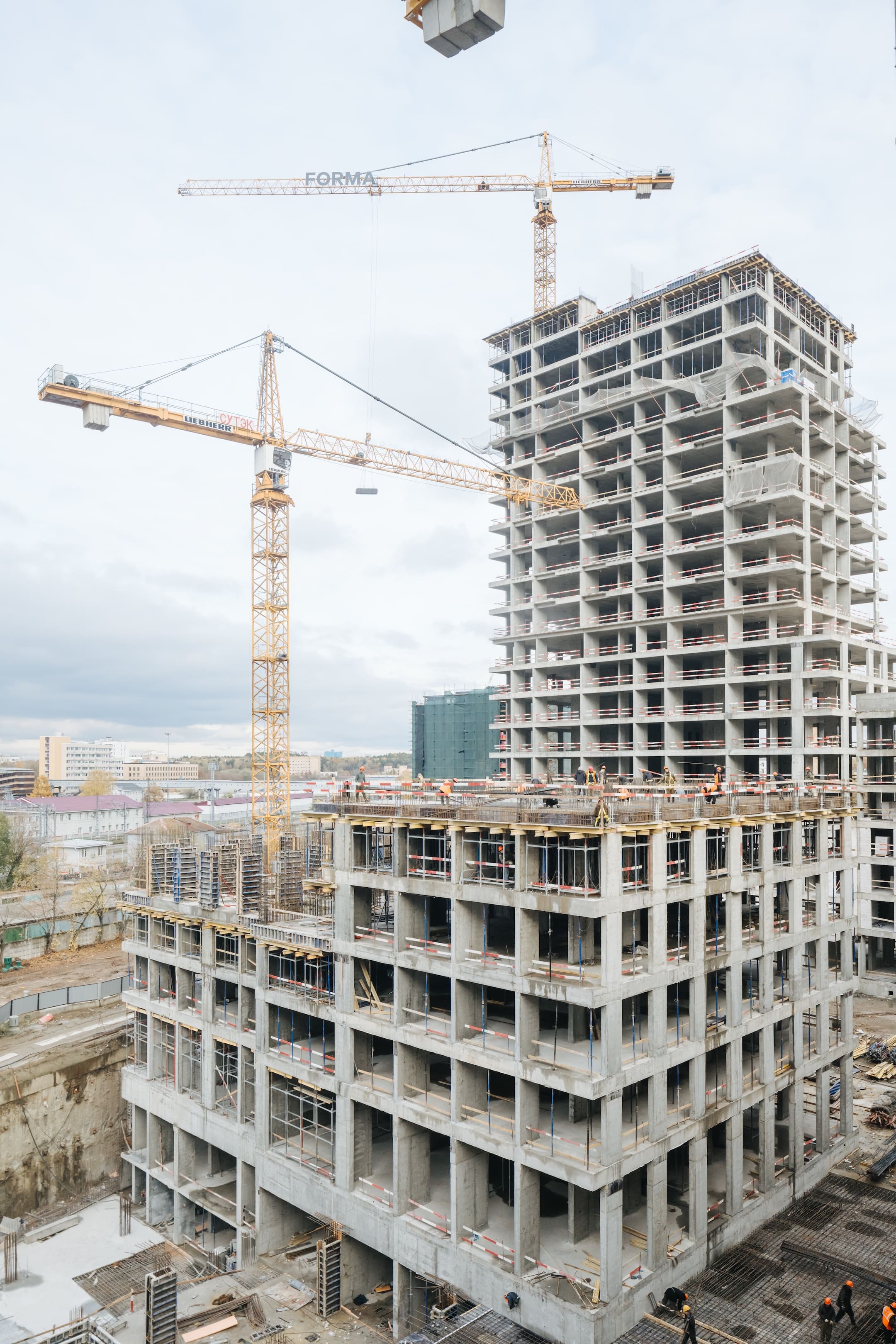 Ход строительства SOUL