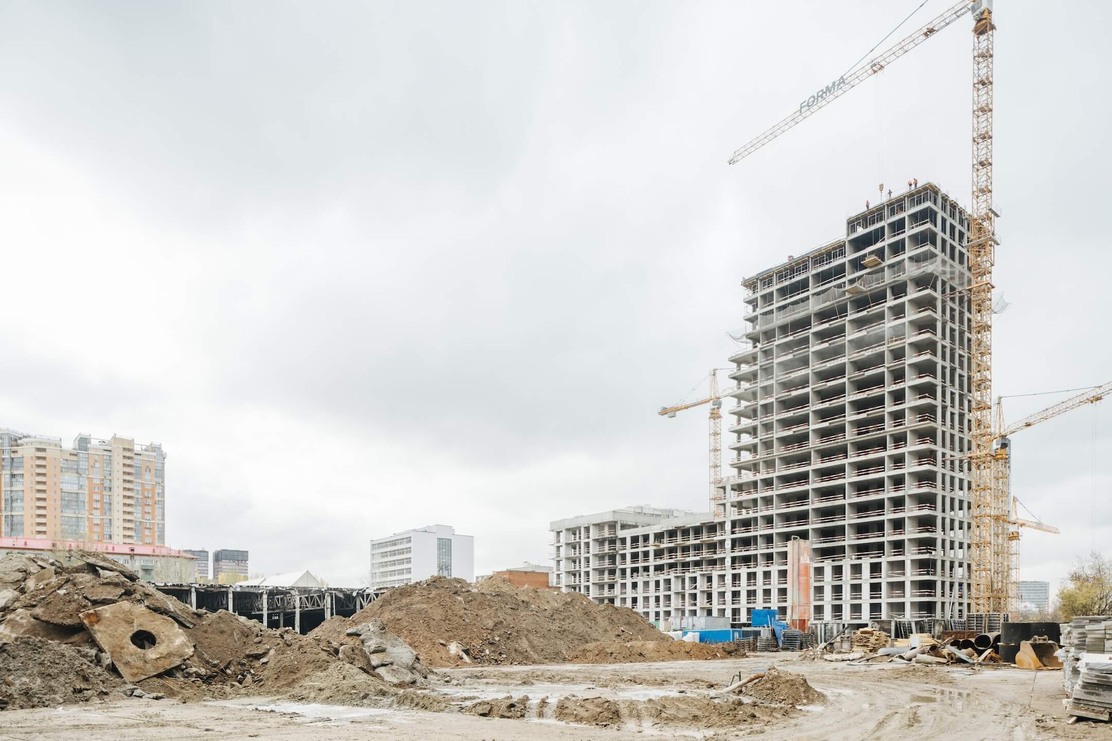 Ход строительства SOUL