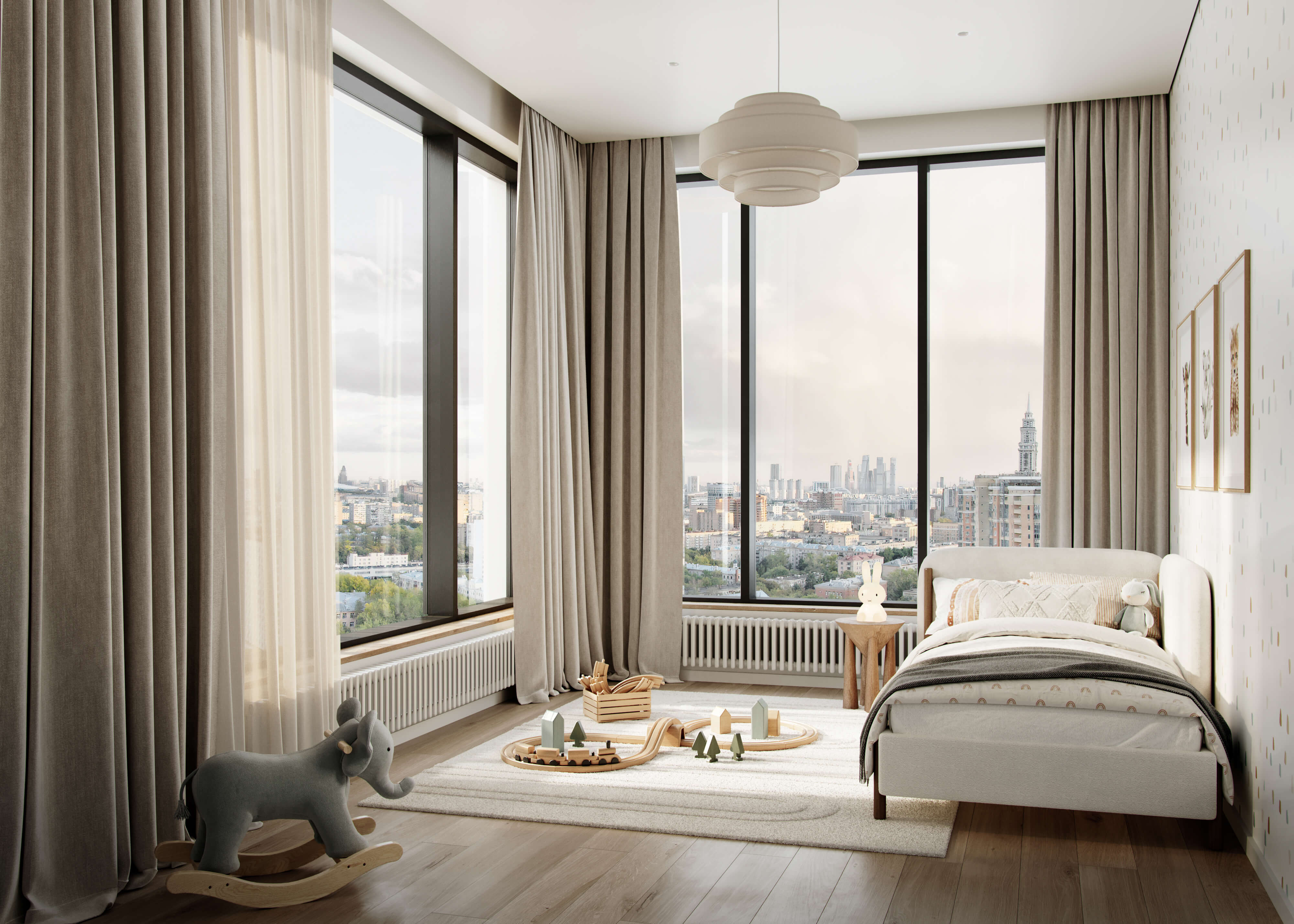 Высокие потолки